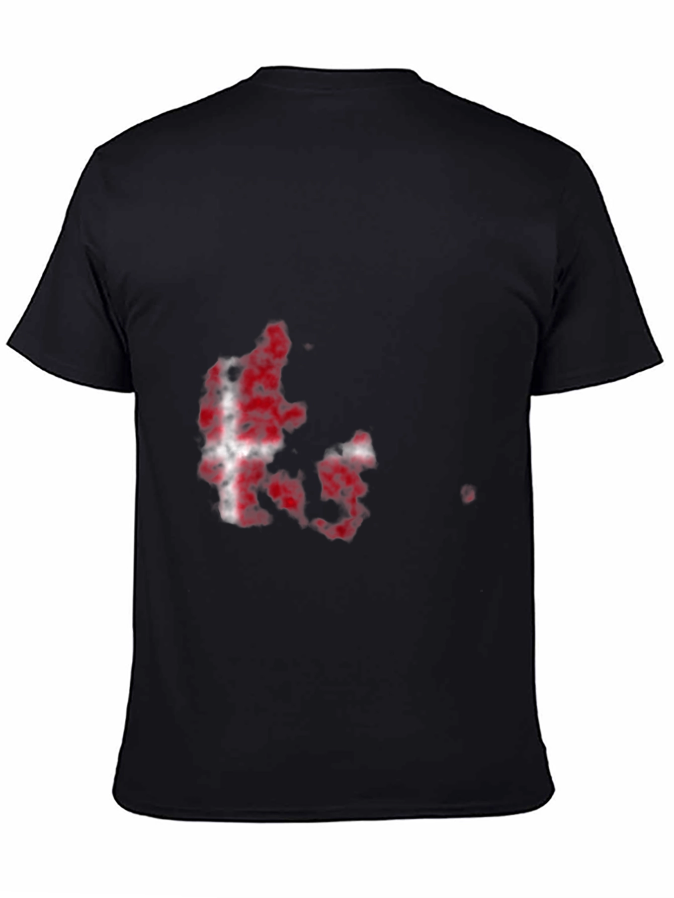 Denmark Flag Map Graphic Tee - 4