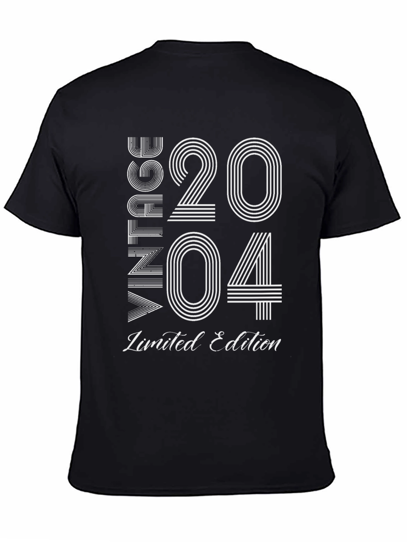 Vintage 2004 Limited Edition Birthday T-Shirt - 4