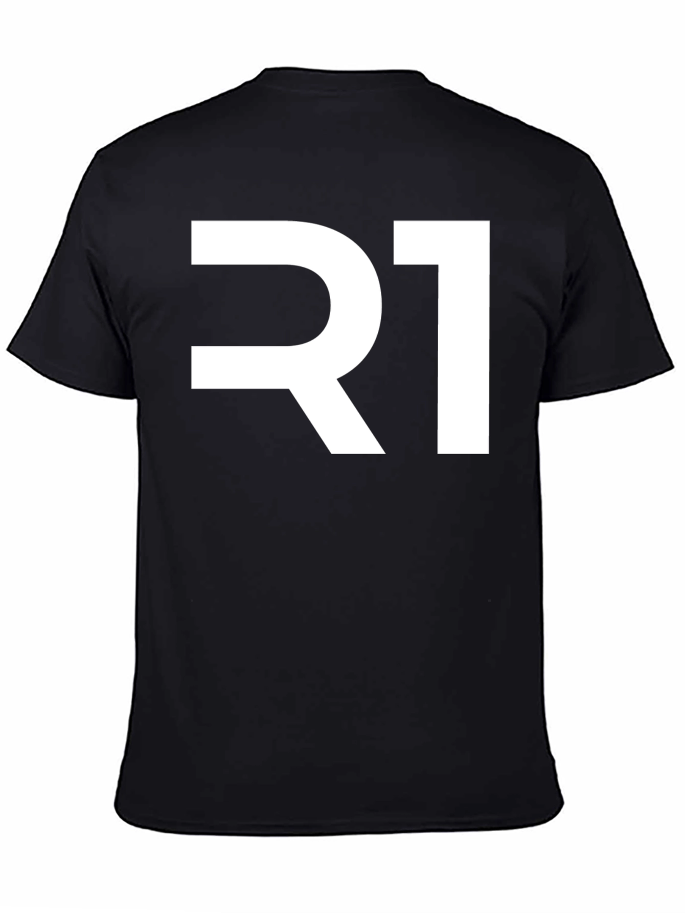 Black R1 Graphic T-Shirt - Bold & Stylish Tee view 4