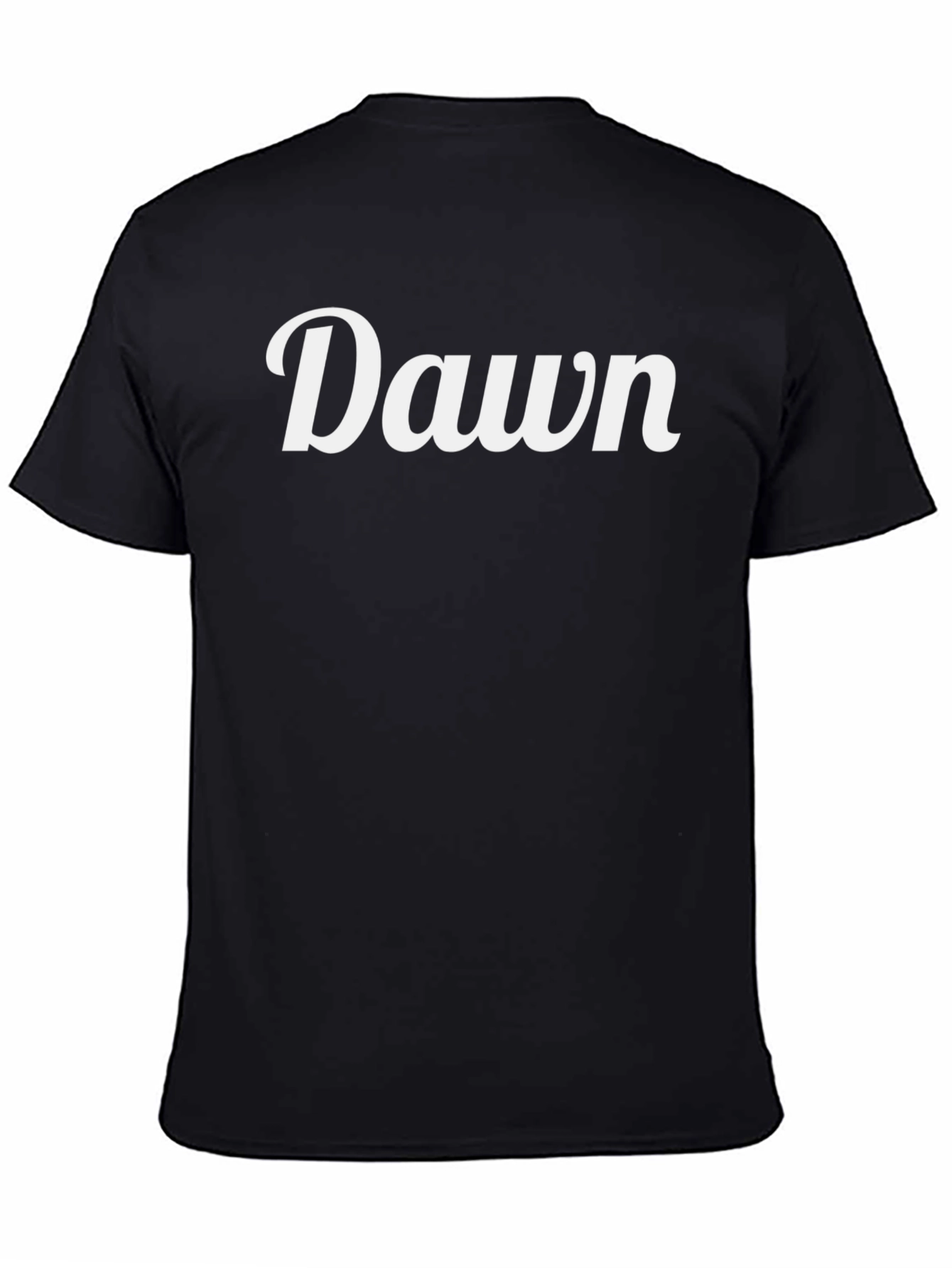 Black Dawn Graphic Tee - Classic Black T-Shirt view 4