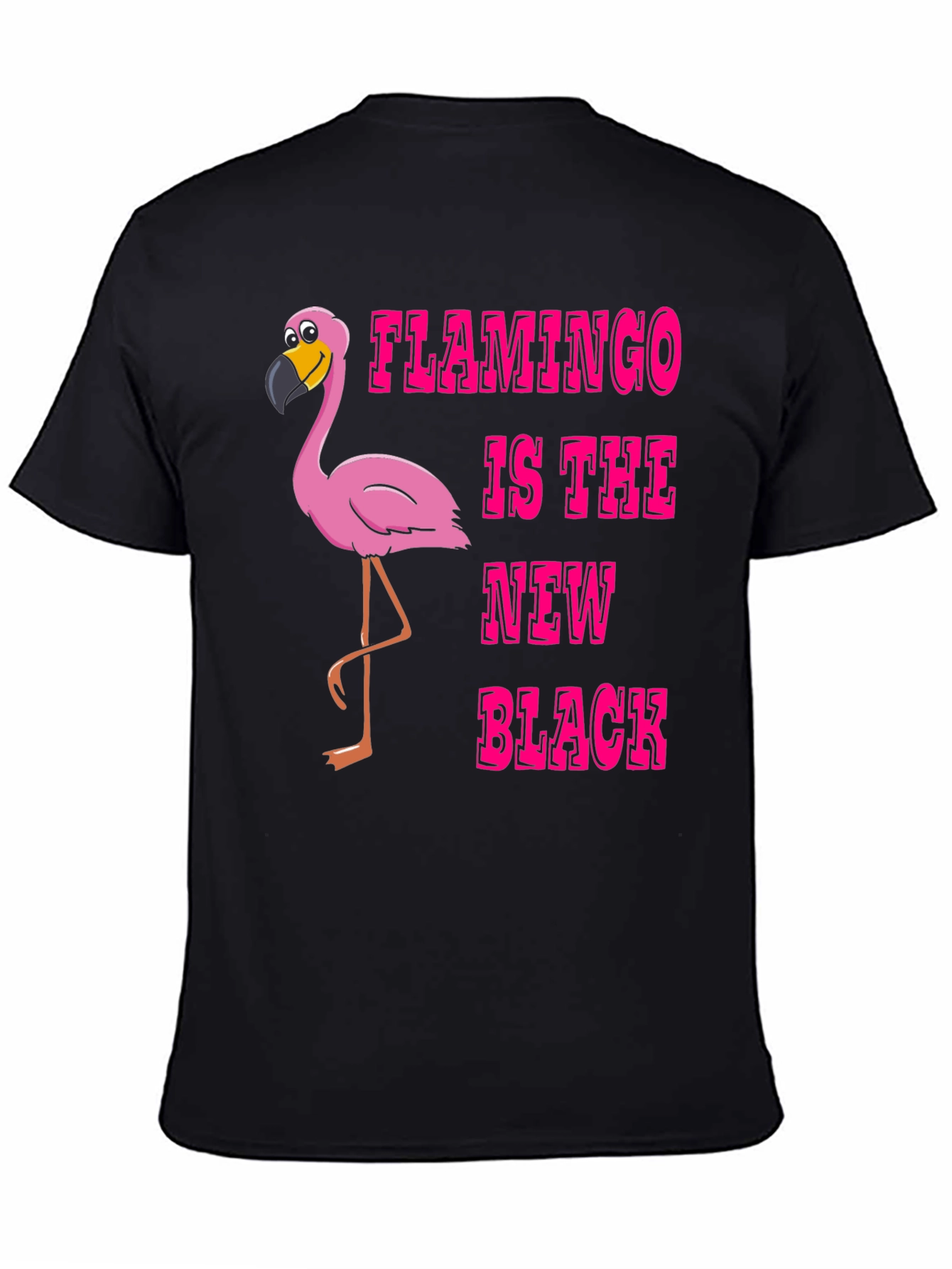 Black Flamingo is the New Black T-Shirt view 4