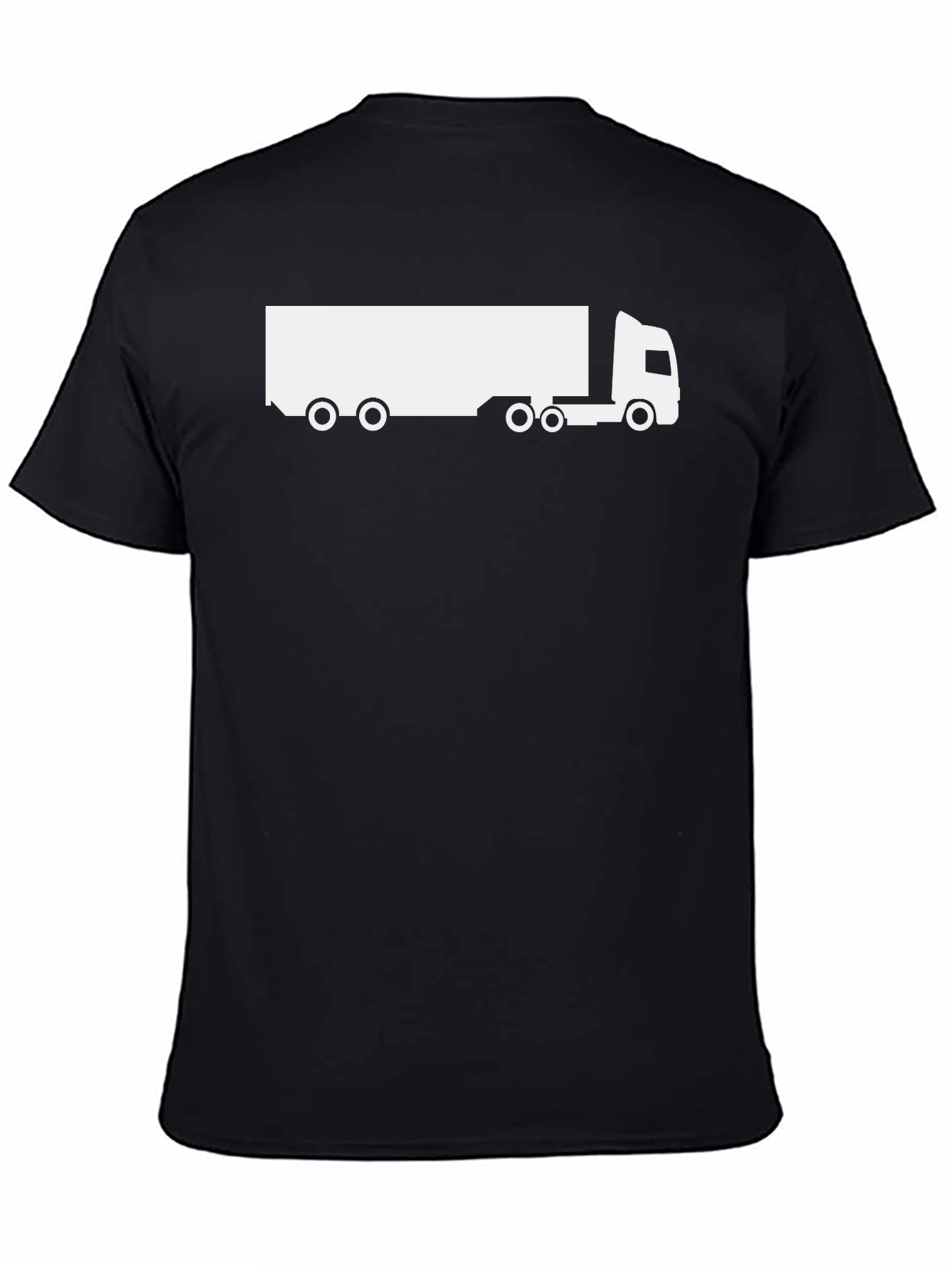 Black Truck Graphic T-Shirt - Black view 4