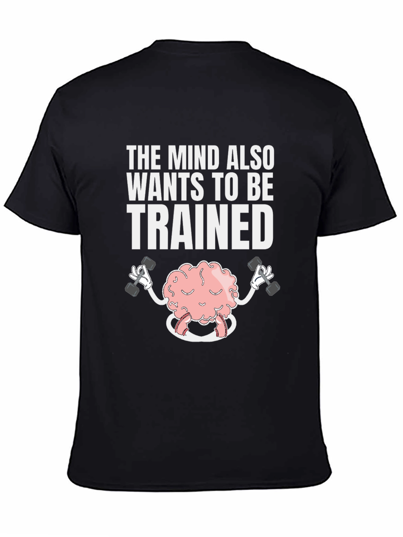 Black Mind Training Graphic Tee view 4