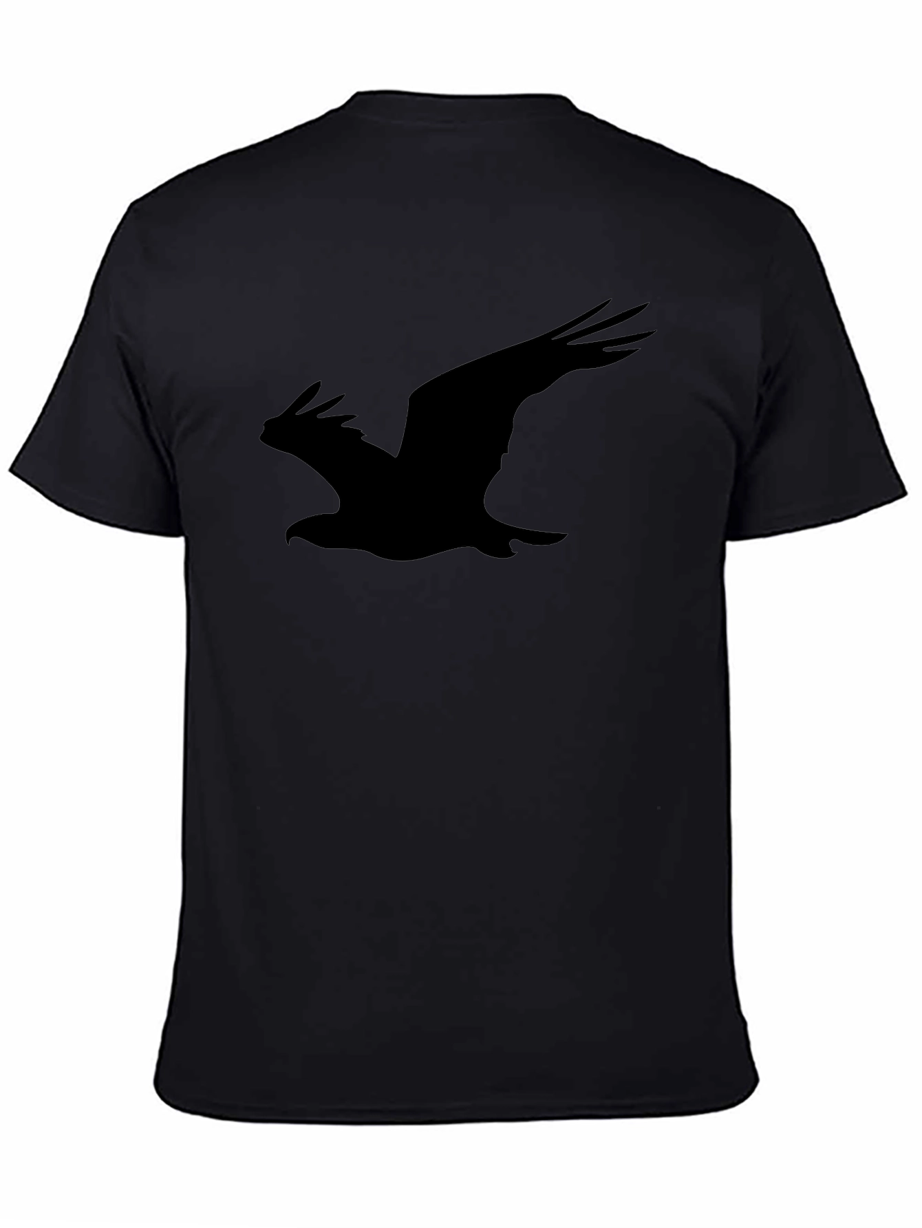 Black Men's Black Eagle Graphic Tee view 4