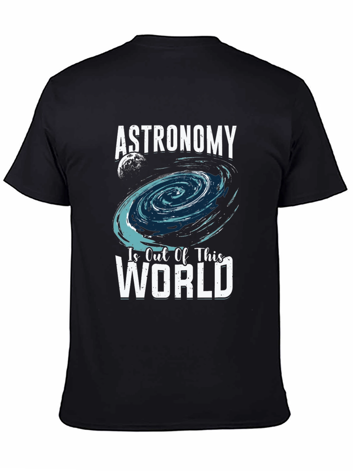 Black Astronomy Is Out Of This World T-Shirt view 4