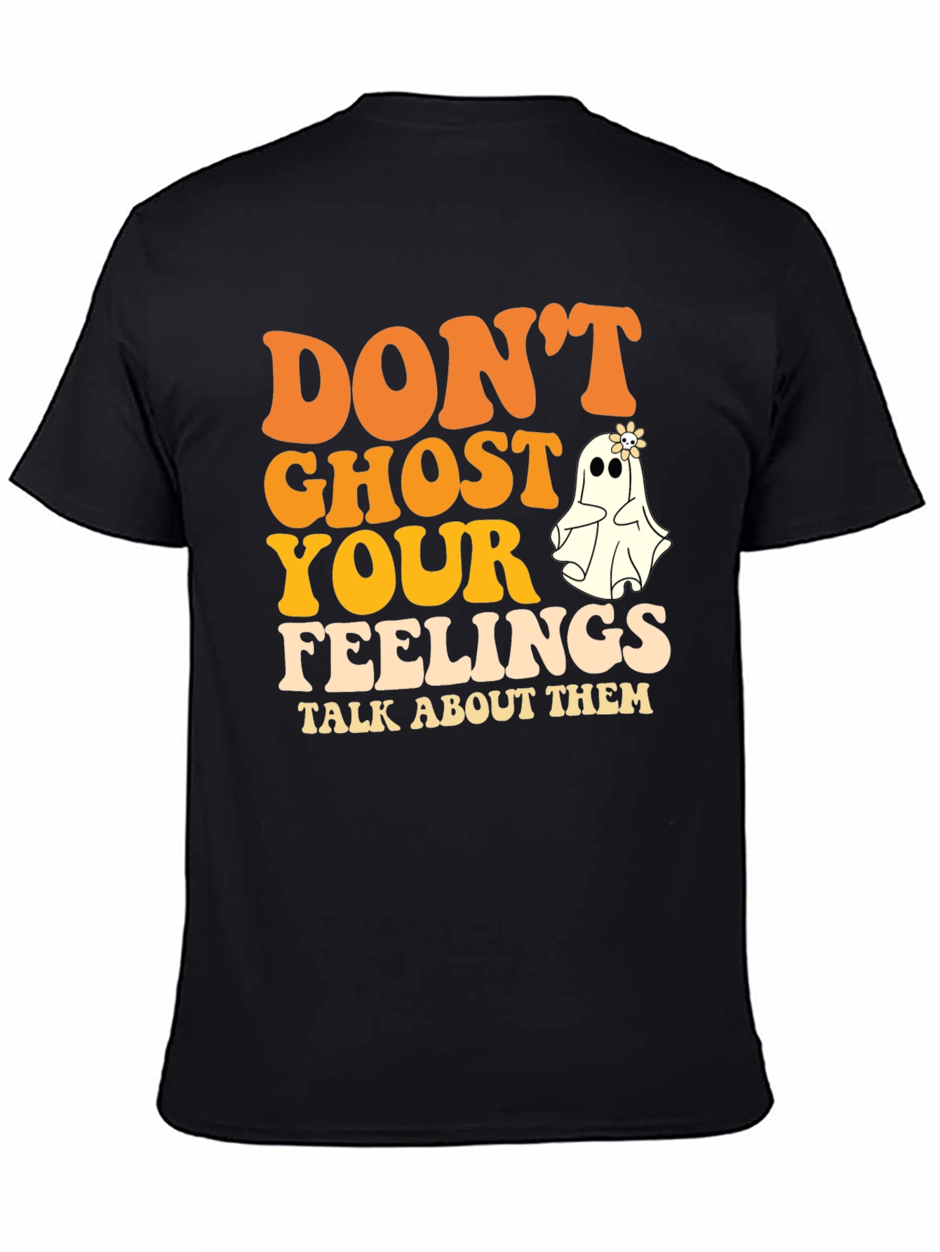 Retro Ghost Feelings T-Shirt - 4