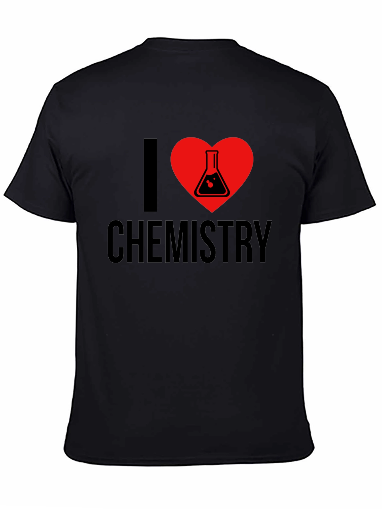Black I Heart Chemistry Black T-Shirt view 4