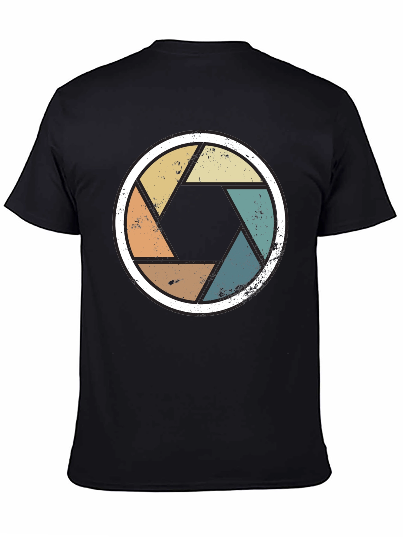 Retro Camera Aperture T-Shirt - Photographer Gift - 4
