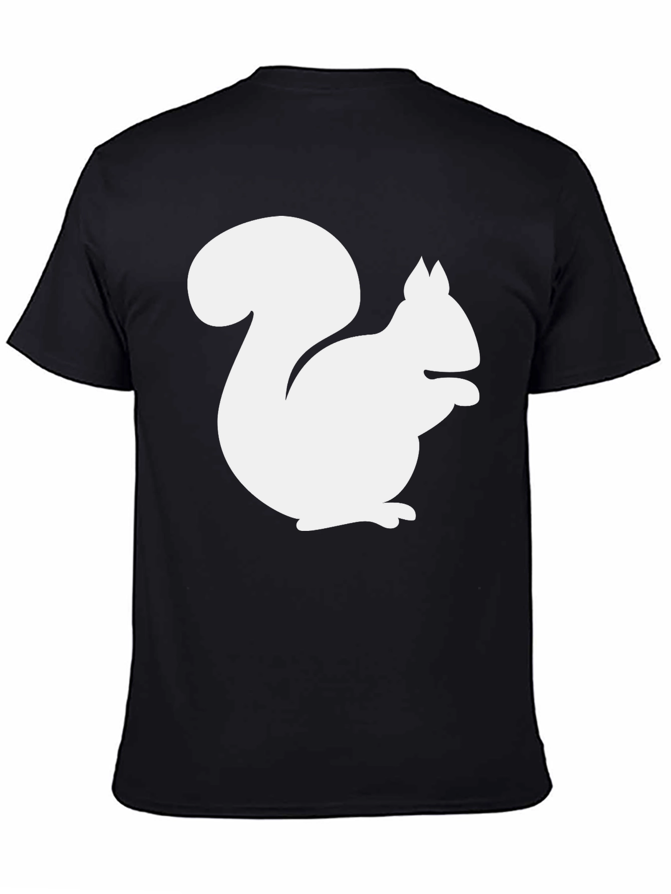 Black Squirrel Graphic T-Shirt - Black view 4