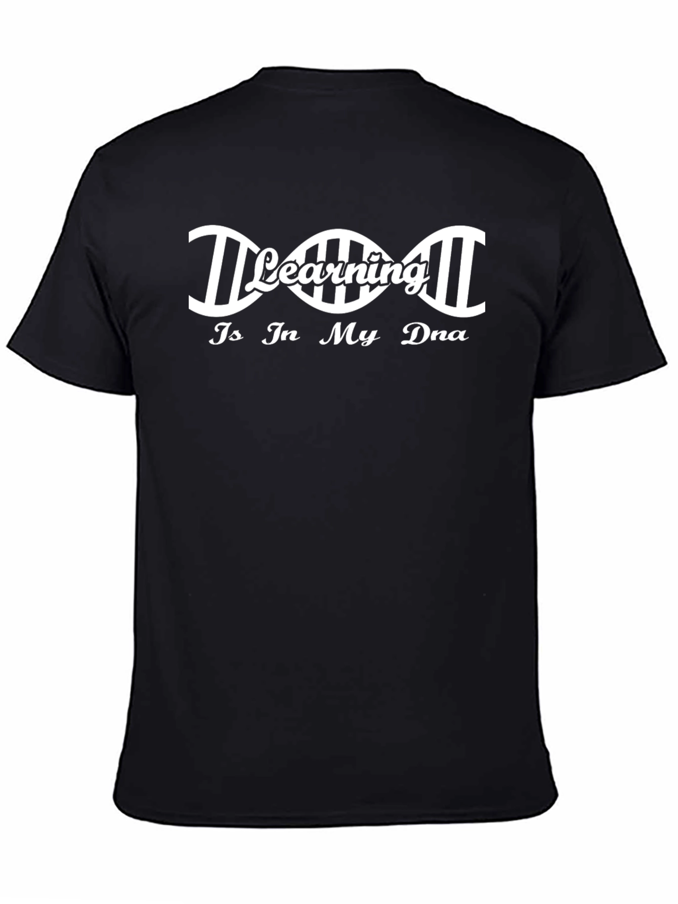 Black Learning Is In My DNA Graphic T-Shirt view 4