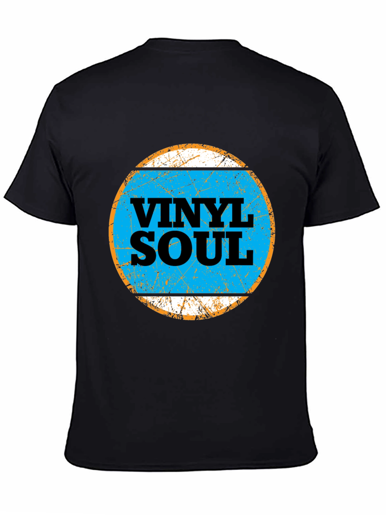 Black Vinyl Soul Graphic Tee view 4