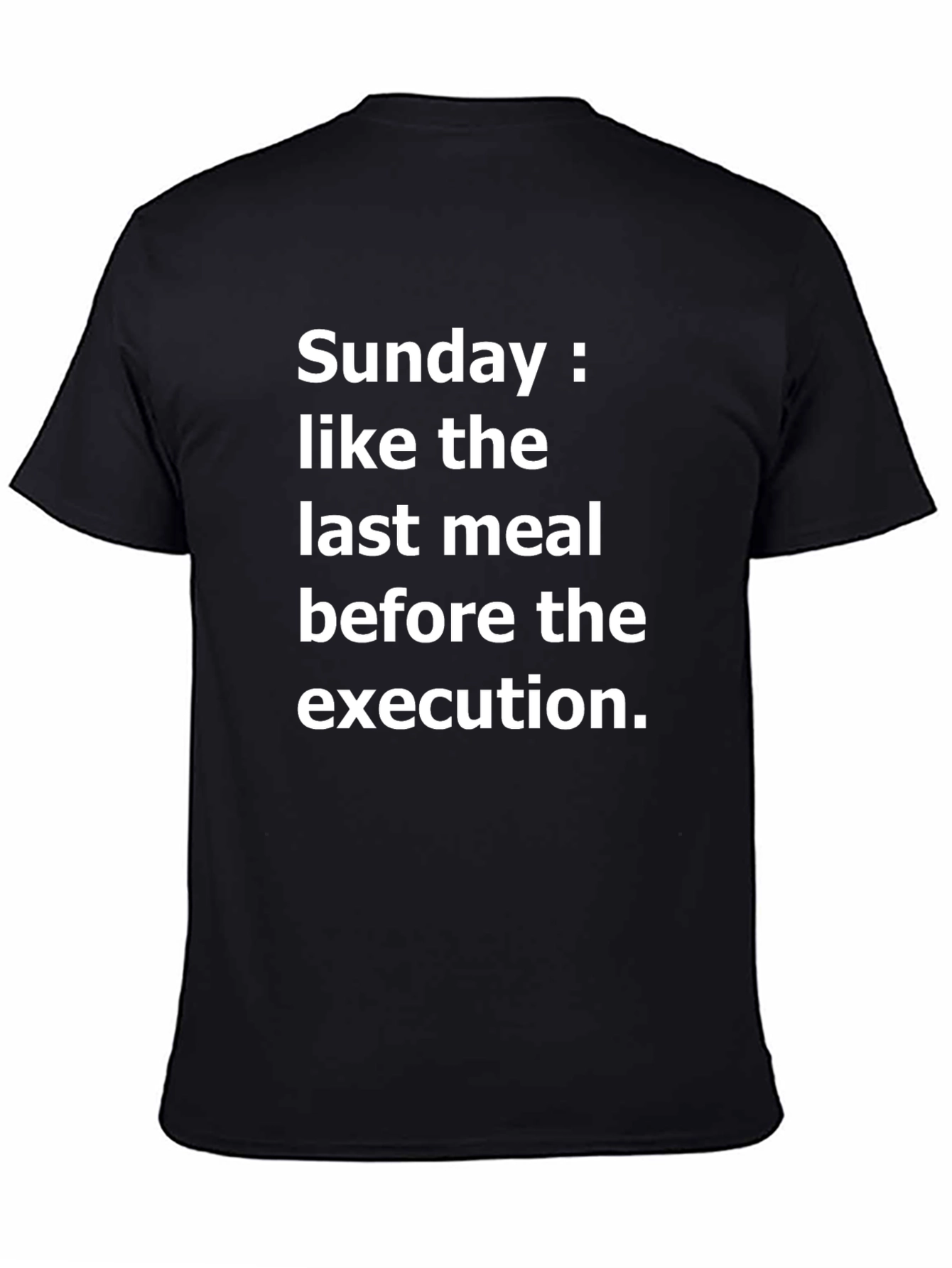 Black Sunday Execution T-Shirt view 4