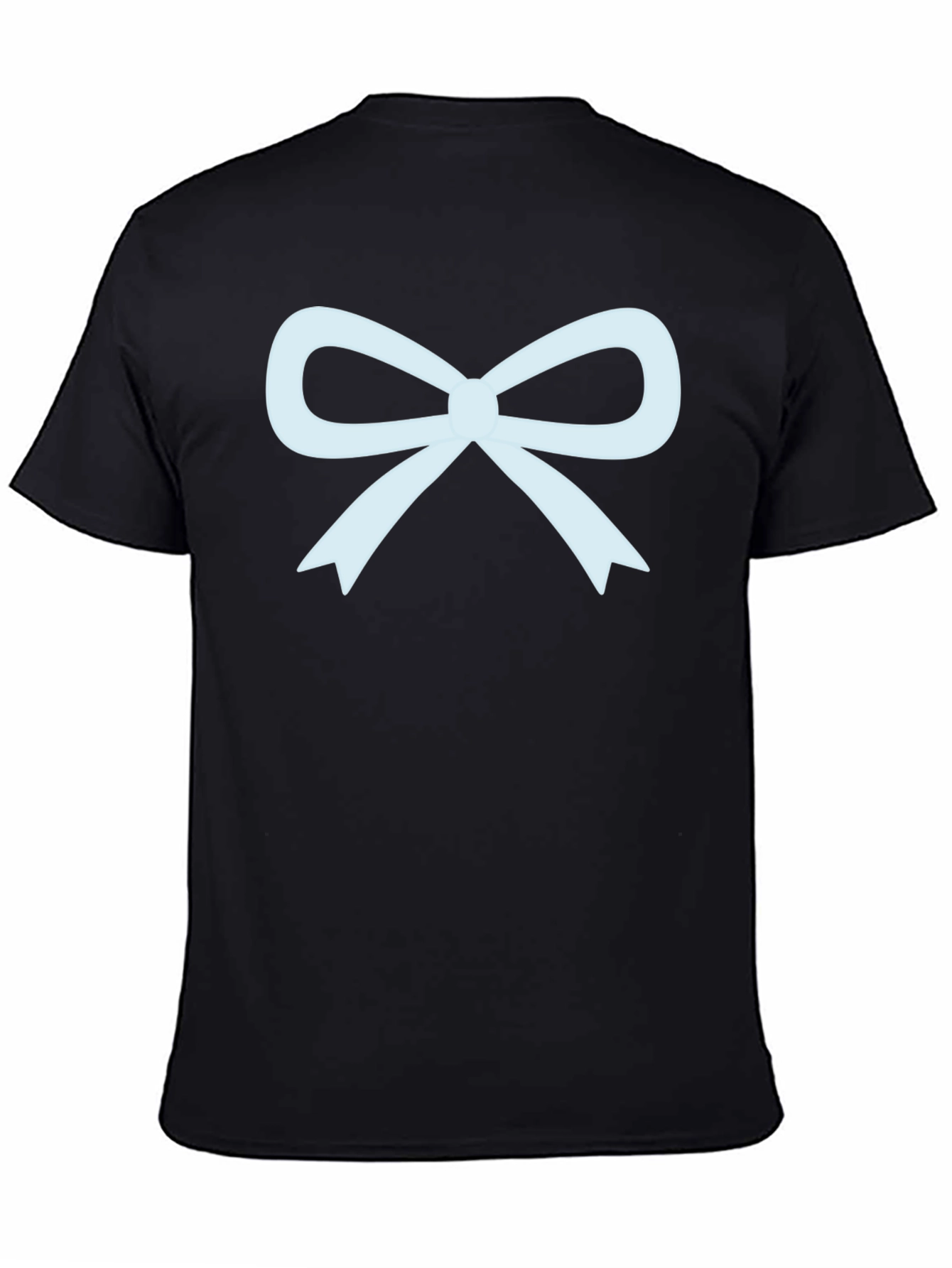 Black Bow Graphic T-Shirt - Casual Wear view 4
