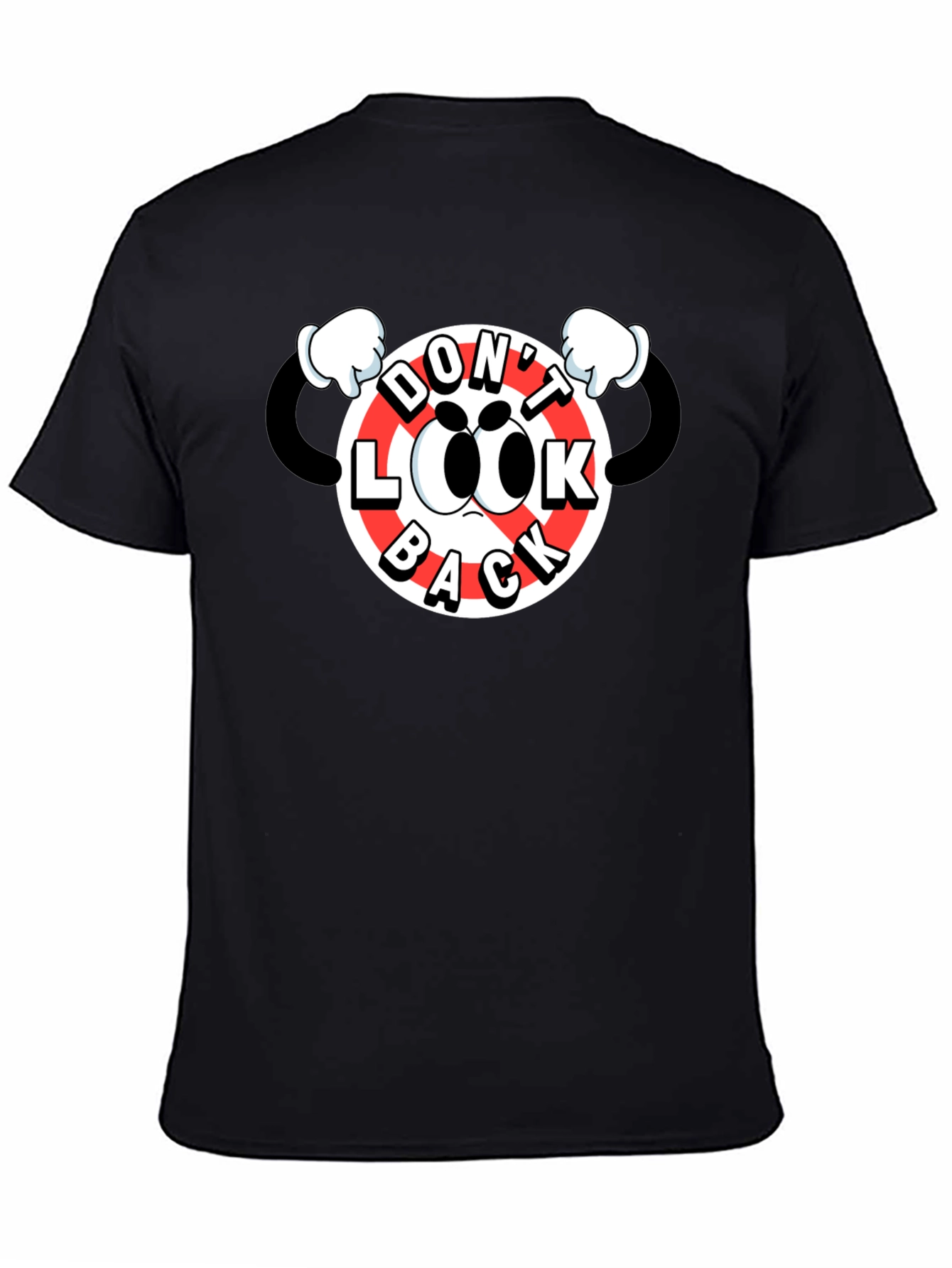 Black Don't Look Back Graphic Tee view 4