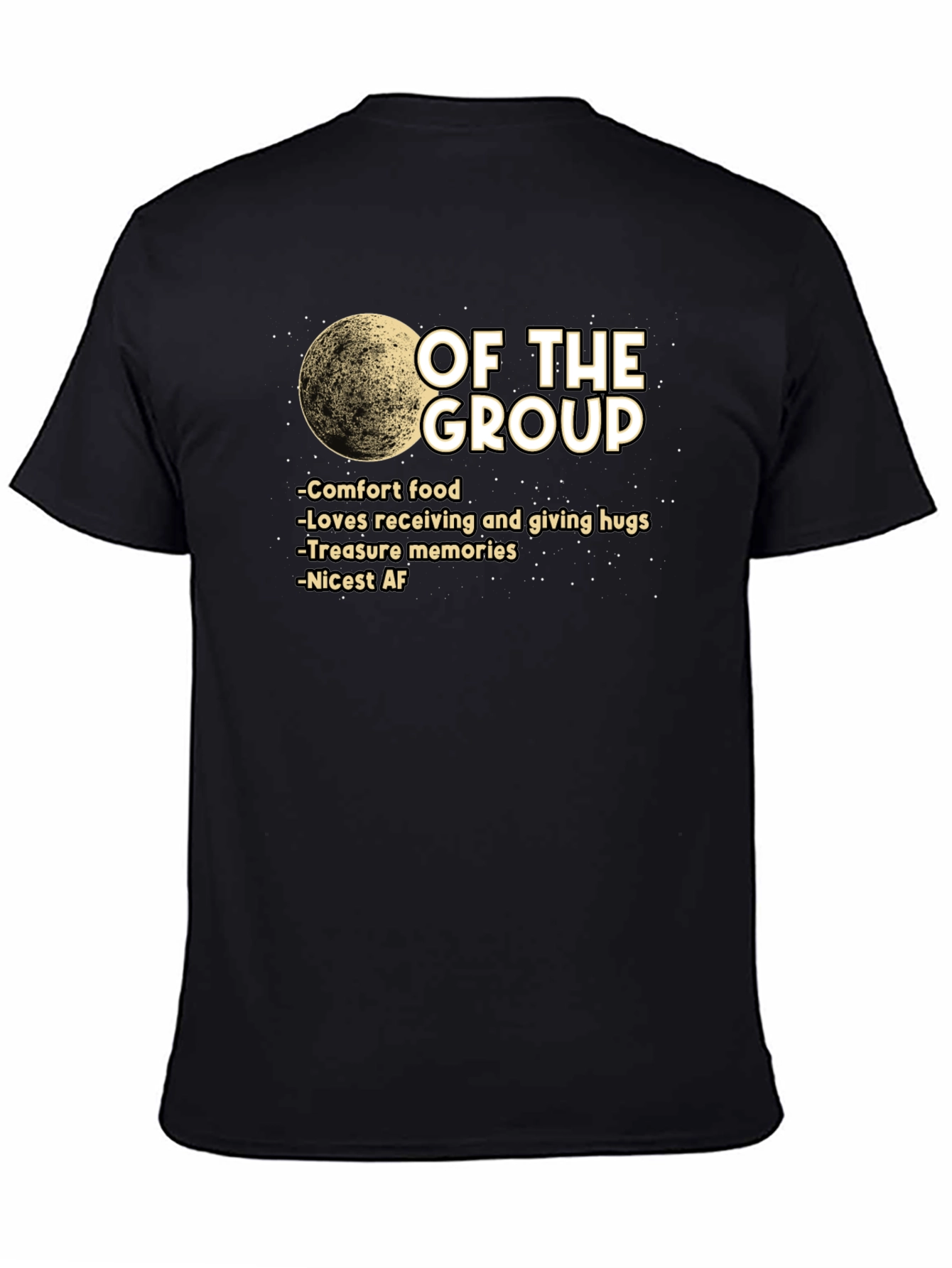 Black Moon of the Group Comfort T-Shirt view 4