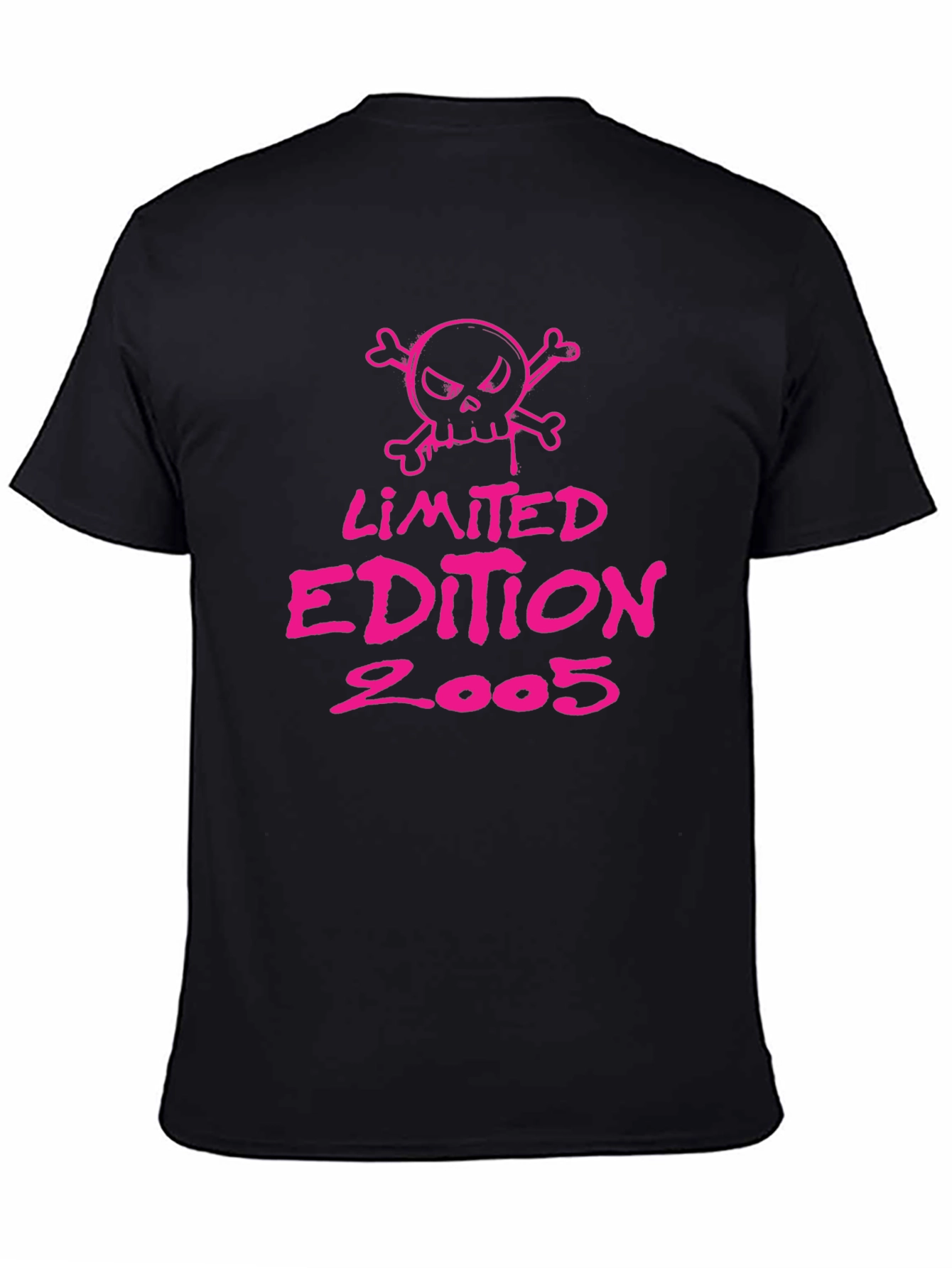 Black Limited Edition 2005 Skull Graphic T-Shirt view 4