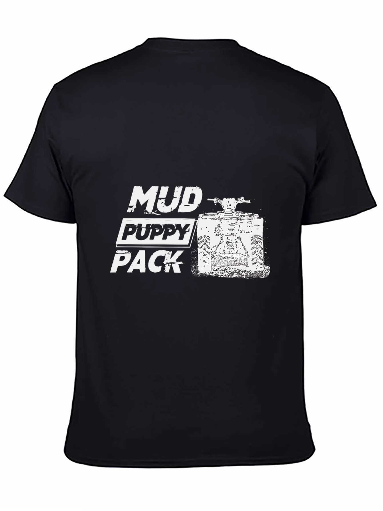 Black Mud Puppy Pack Black Graphic Tee view 4