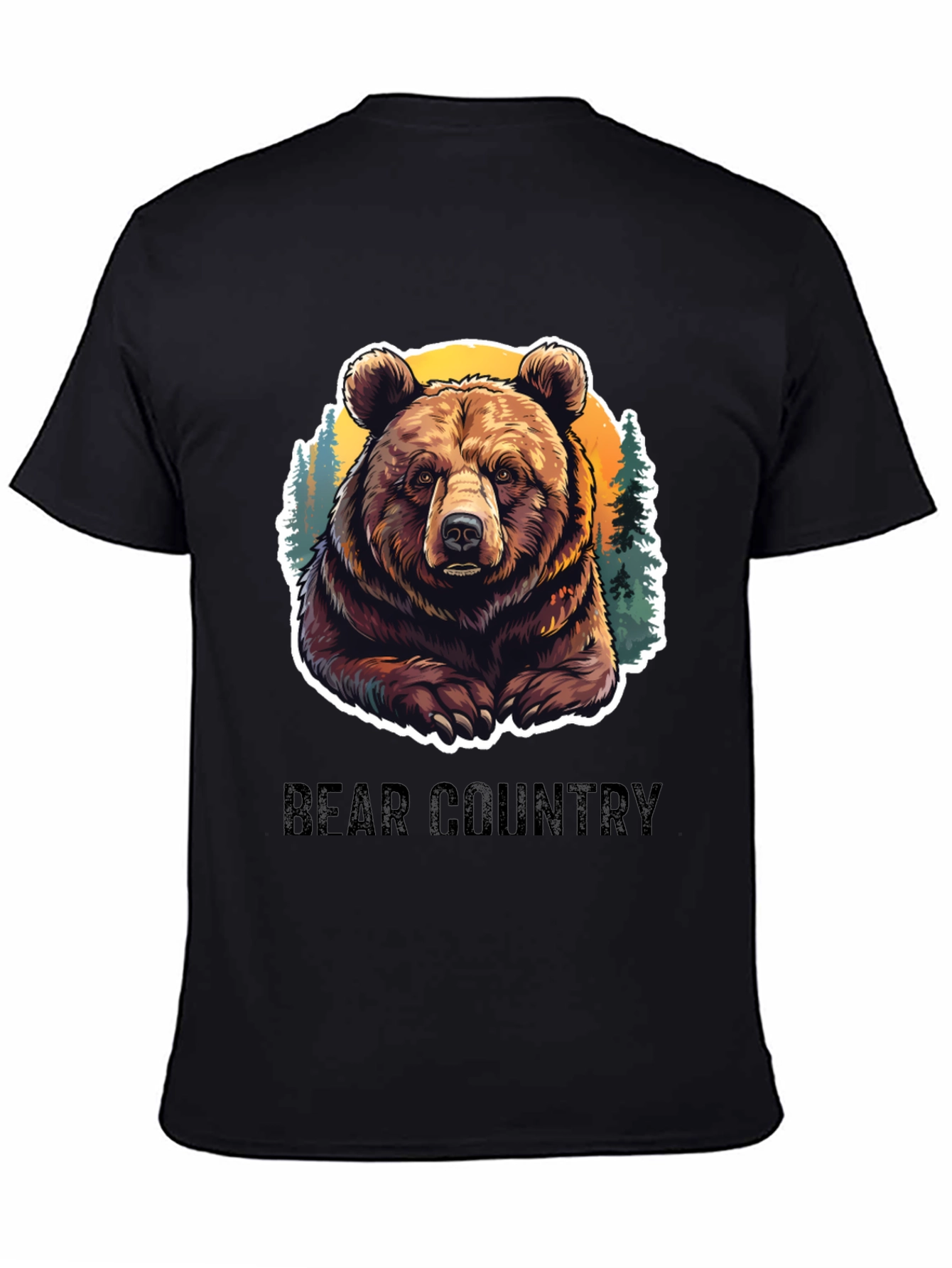 Black Bear Country Graphic Tee view 4