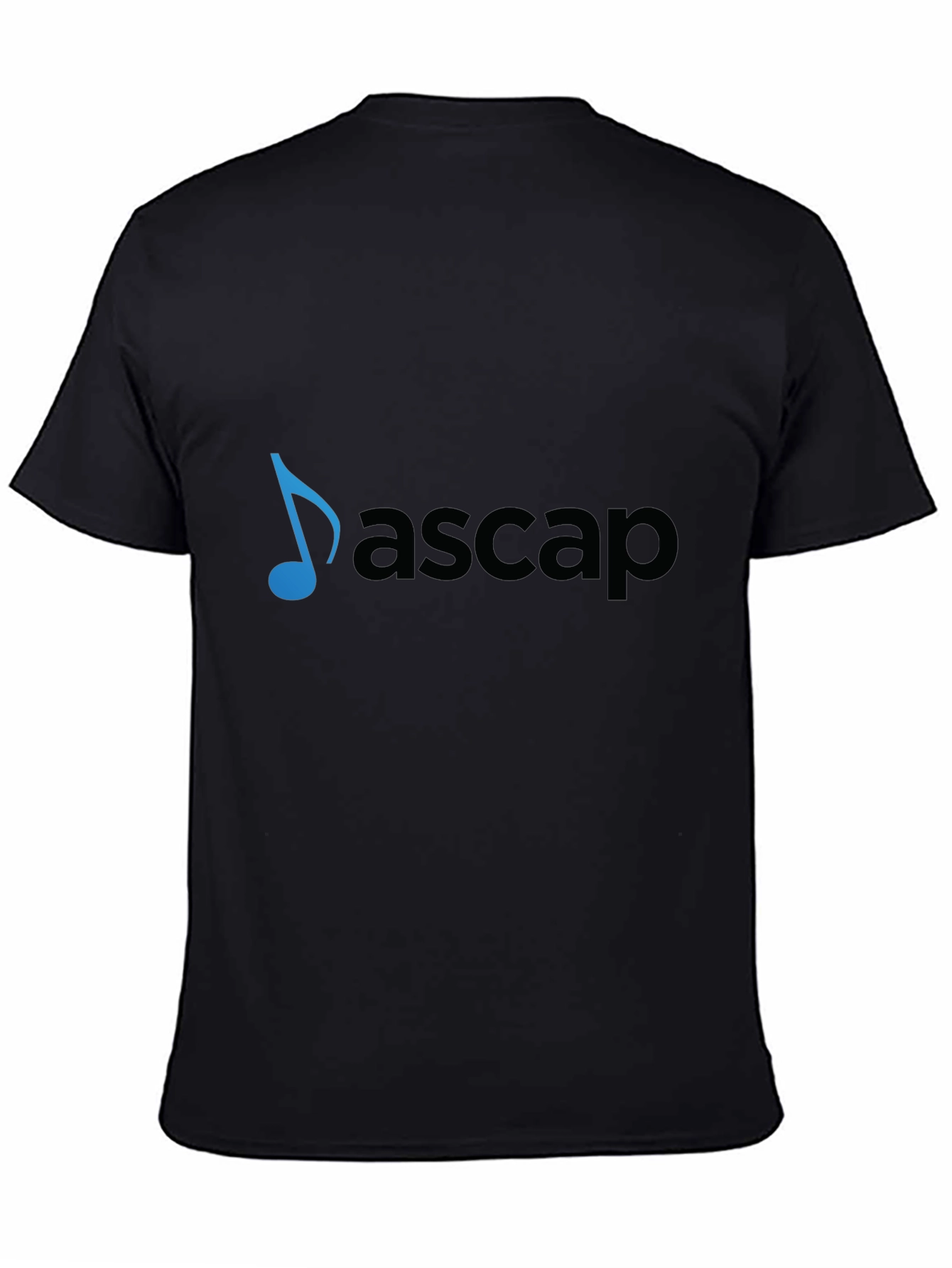Black ASAP Music Note Black T-Shirt view 4