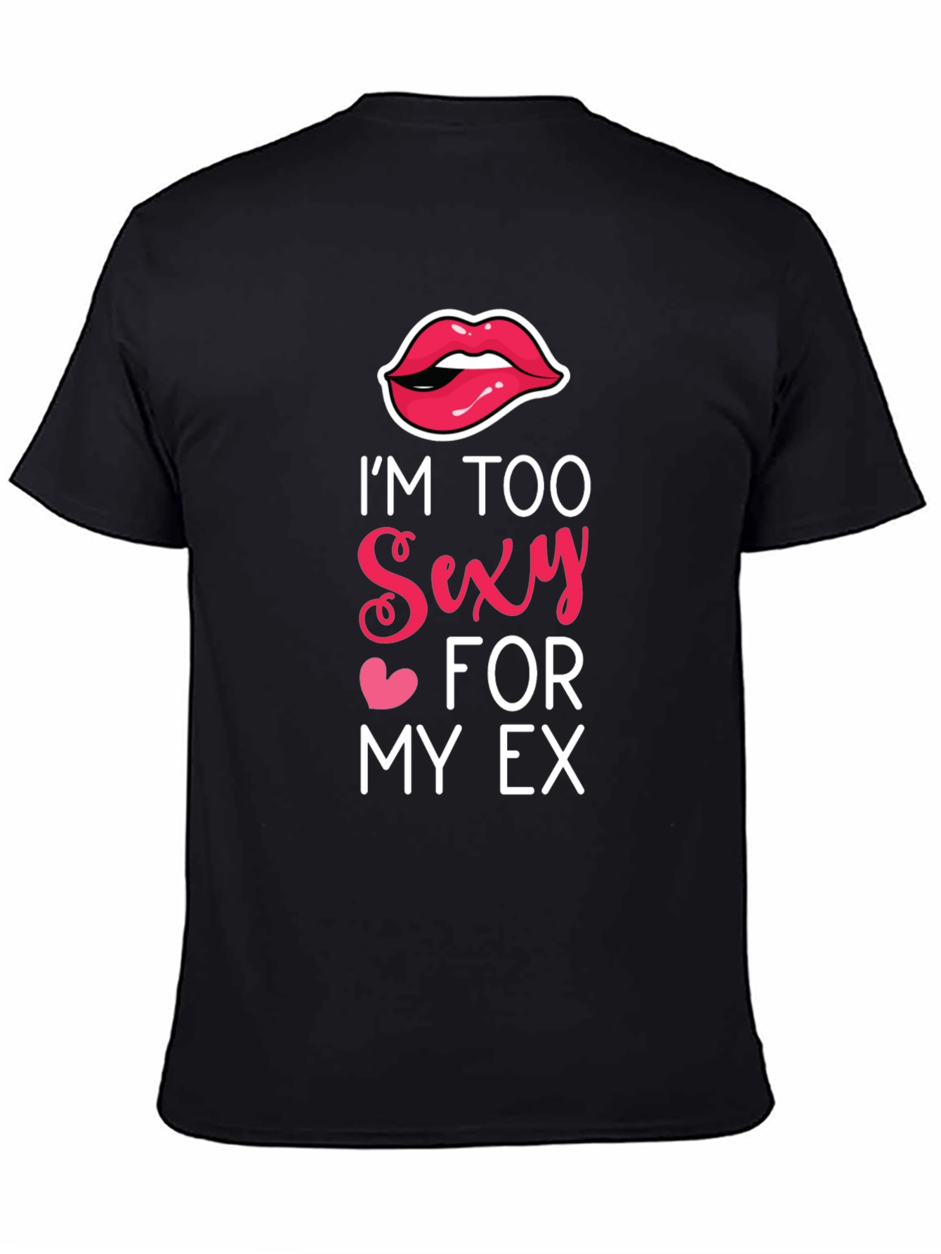 Black I'm Too Sexy for My Ex Graphic Tee view 4