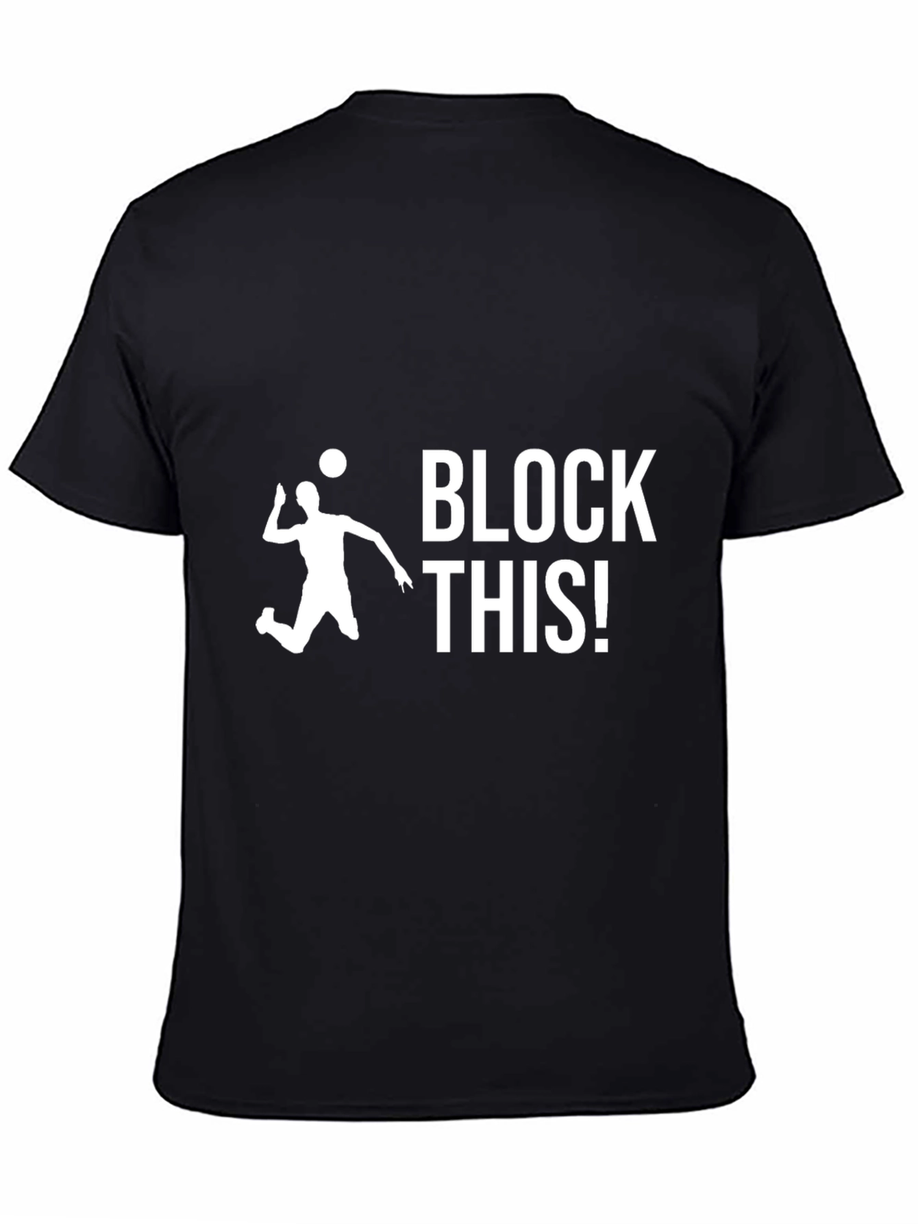 Volleyball Block This! Graphic Tee - 4