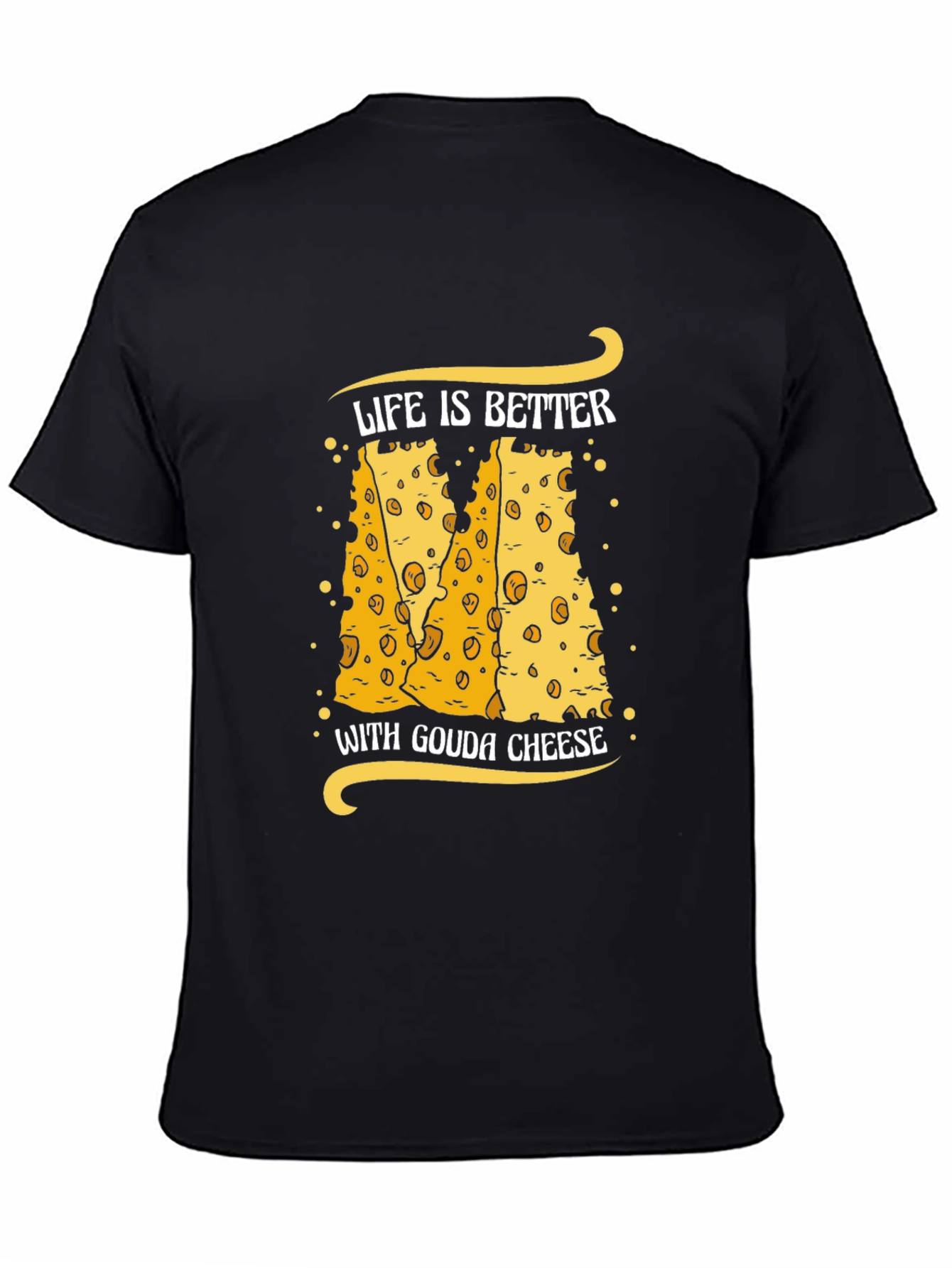 Gouda Cheese Lover T-Shirt Funny Food Tee - 4