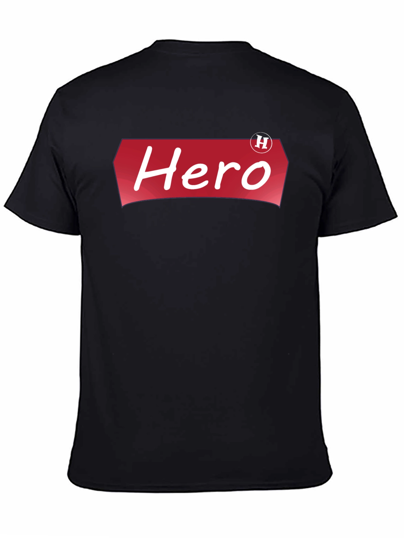 Black Hero Graphic T-Shirt - Stylish & Comfortable view 4