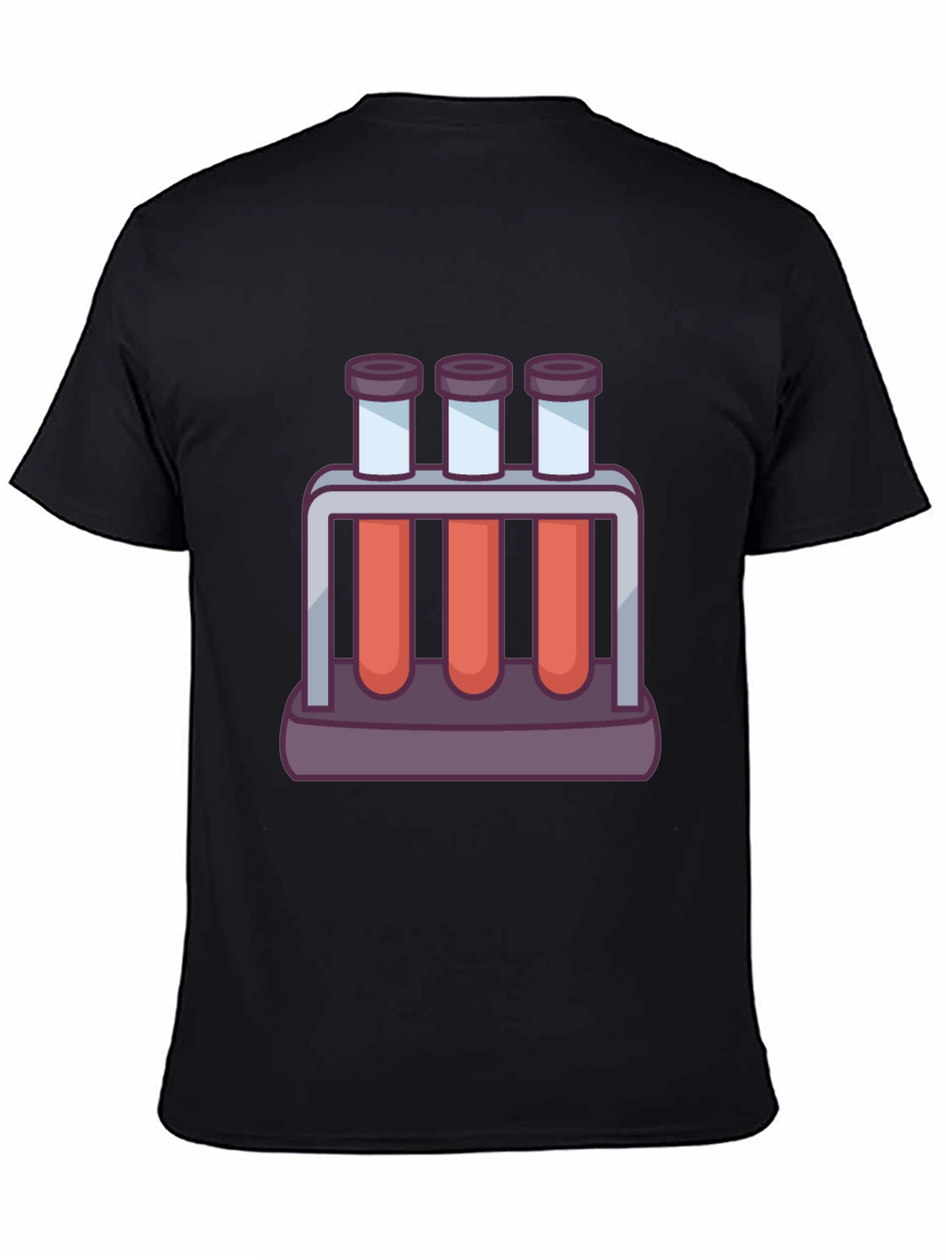 Black Science Test Tube Graphic Tee view 4