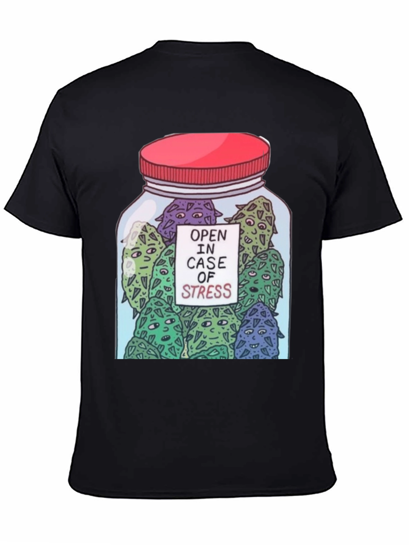 Open In Case Of Stress Graphic T-Shirt - 4