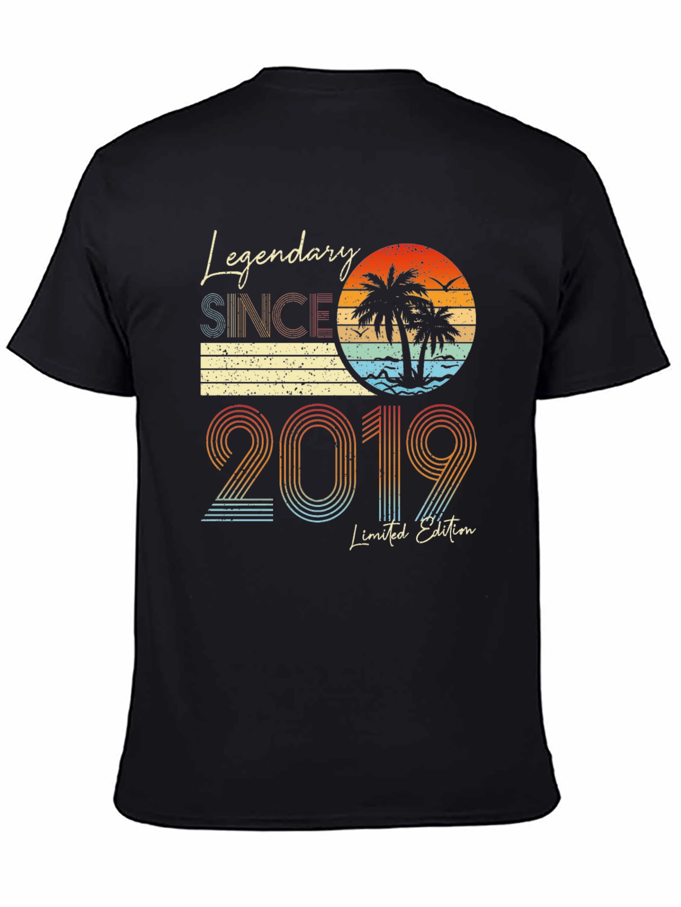 Black Legendary Since 2019 Graphic Tee - Limited Edition view 4