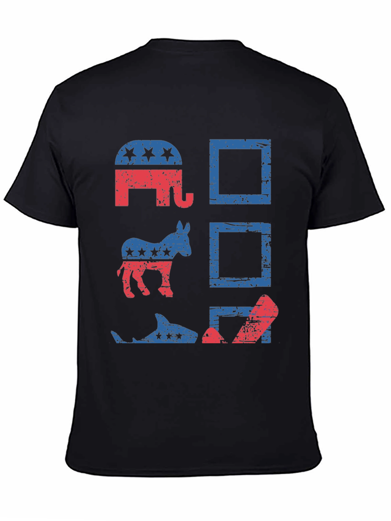 Black Political Punditry Graphic Tee view 4