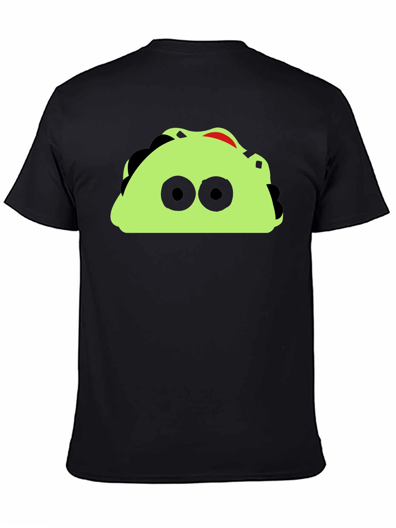 Black Funny Taco Graphic T-Shirt - Unique Design view 4