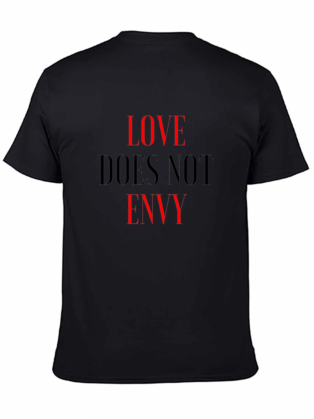 Black Love Does Not Envy Graphic Tee view 4