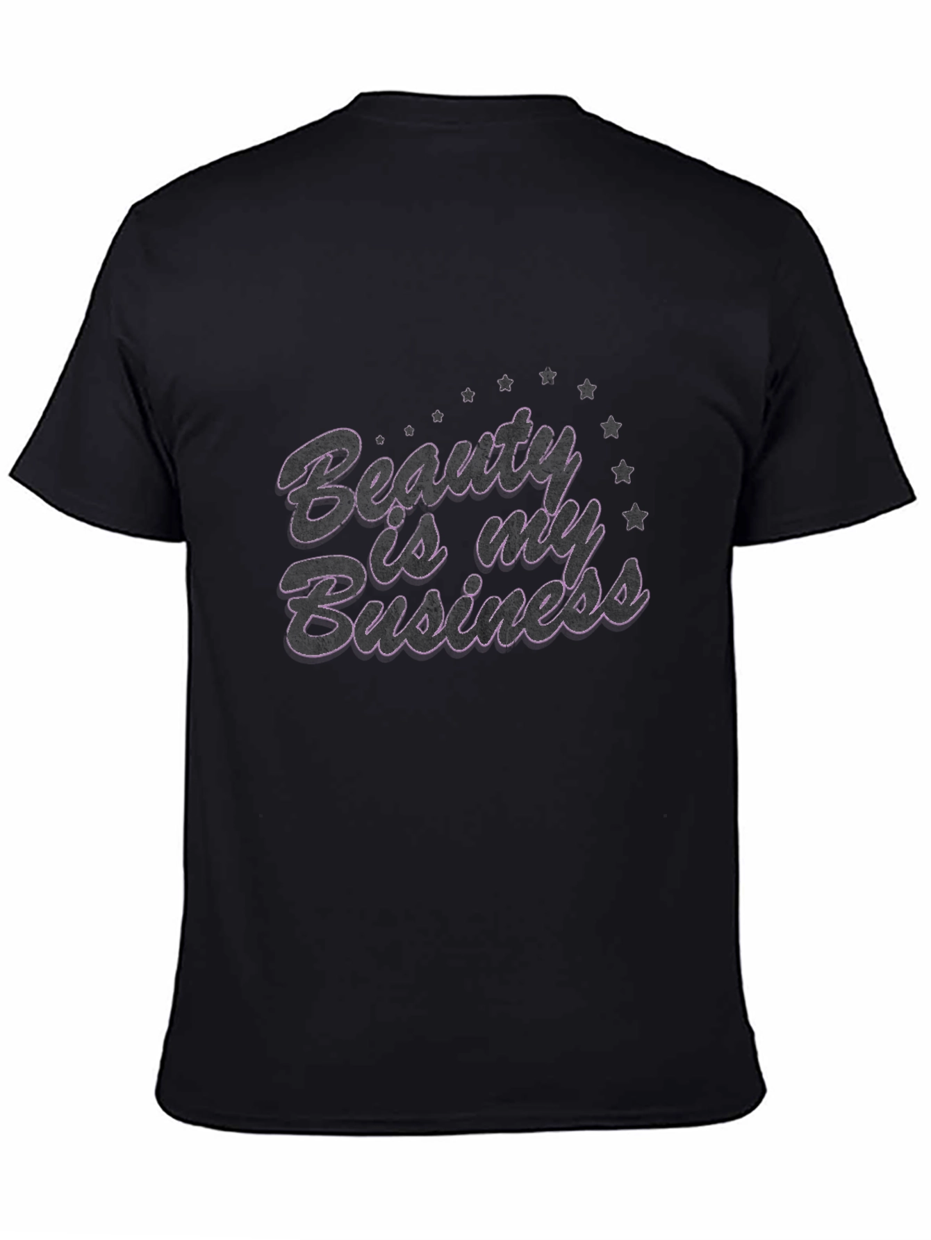 Black Beauty is My Business Black Graphic Tee view 4