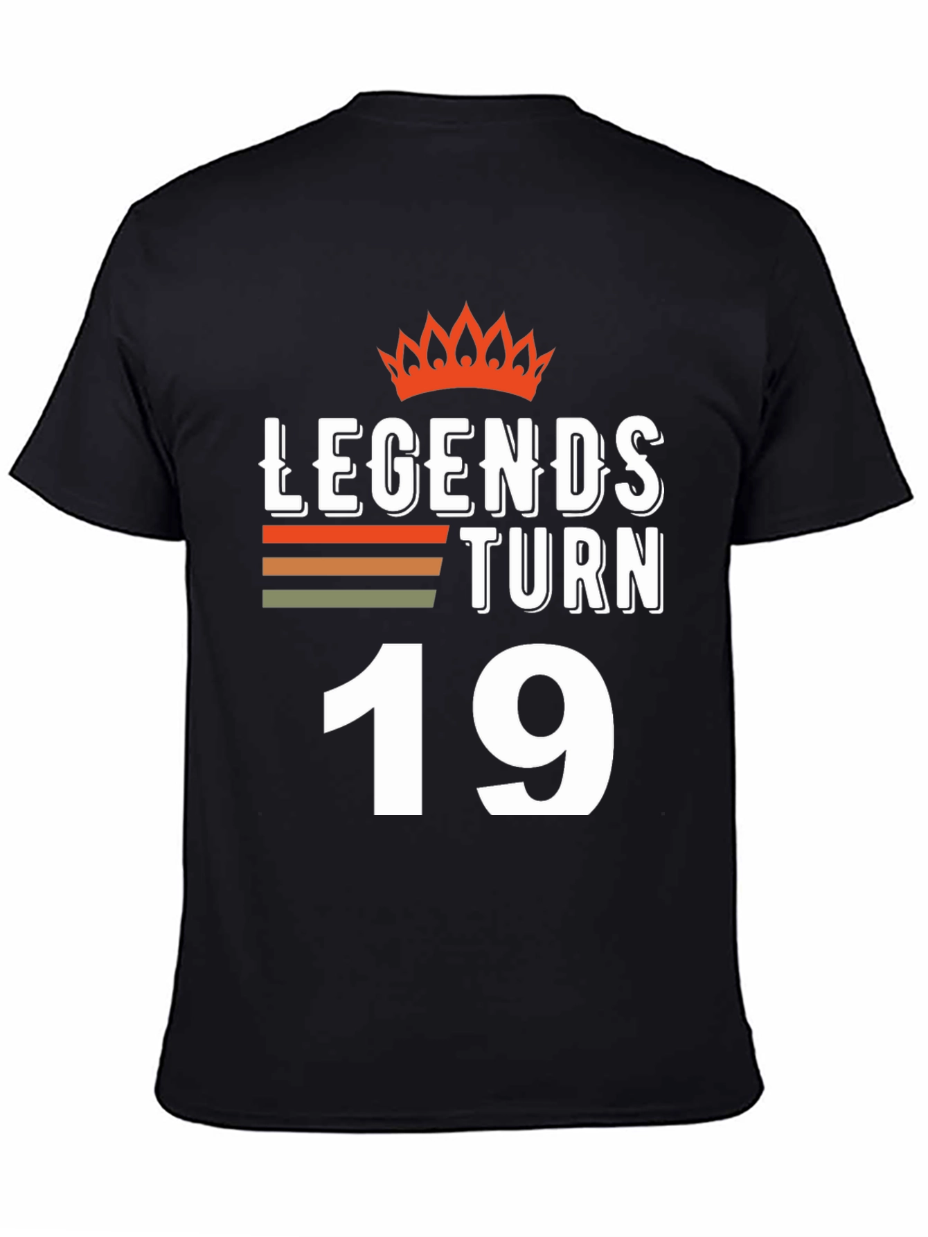 Black Legends Turn 19 T-Shirt view 4