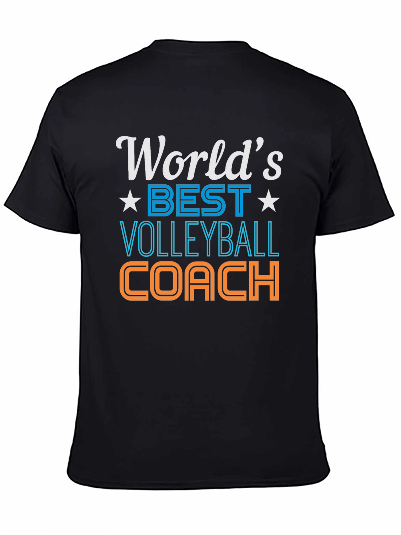 World's Best Volleyball Coach Graphic Tee - 4