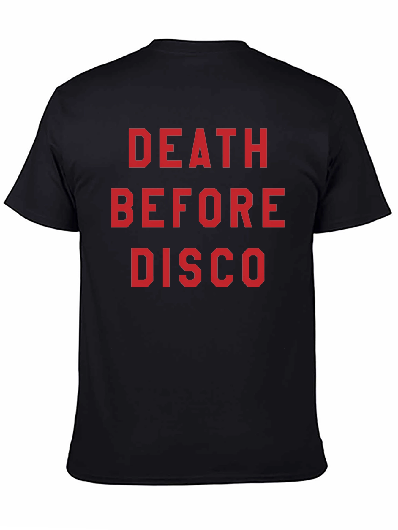 Black Death Before Disco Graphic T-Shirt view 4