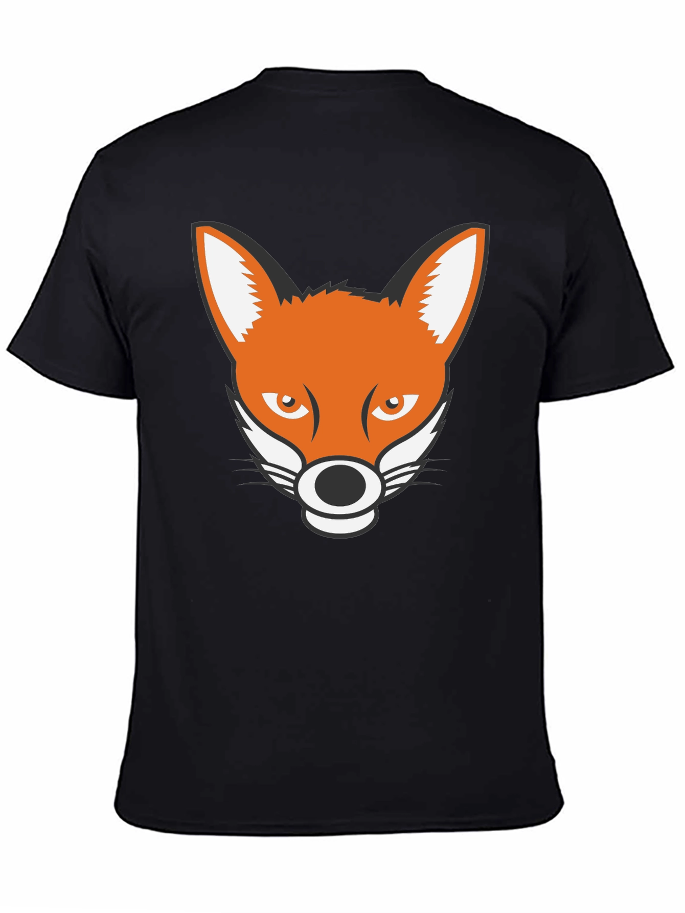 Black Fox Graphic Tee - Black T-Shirt view 4