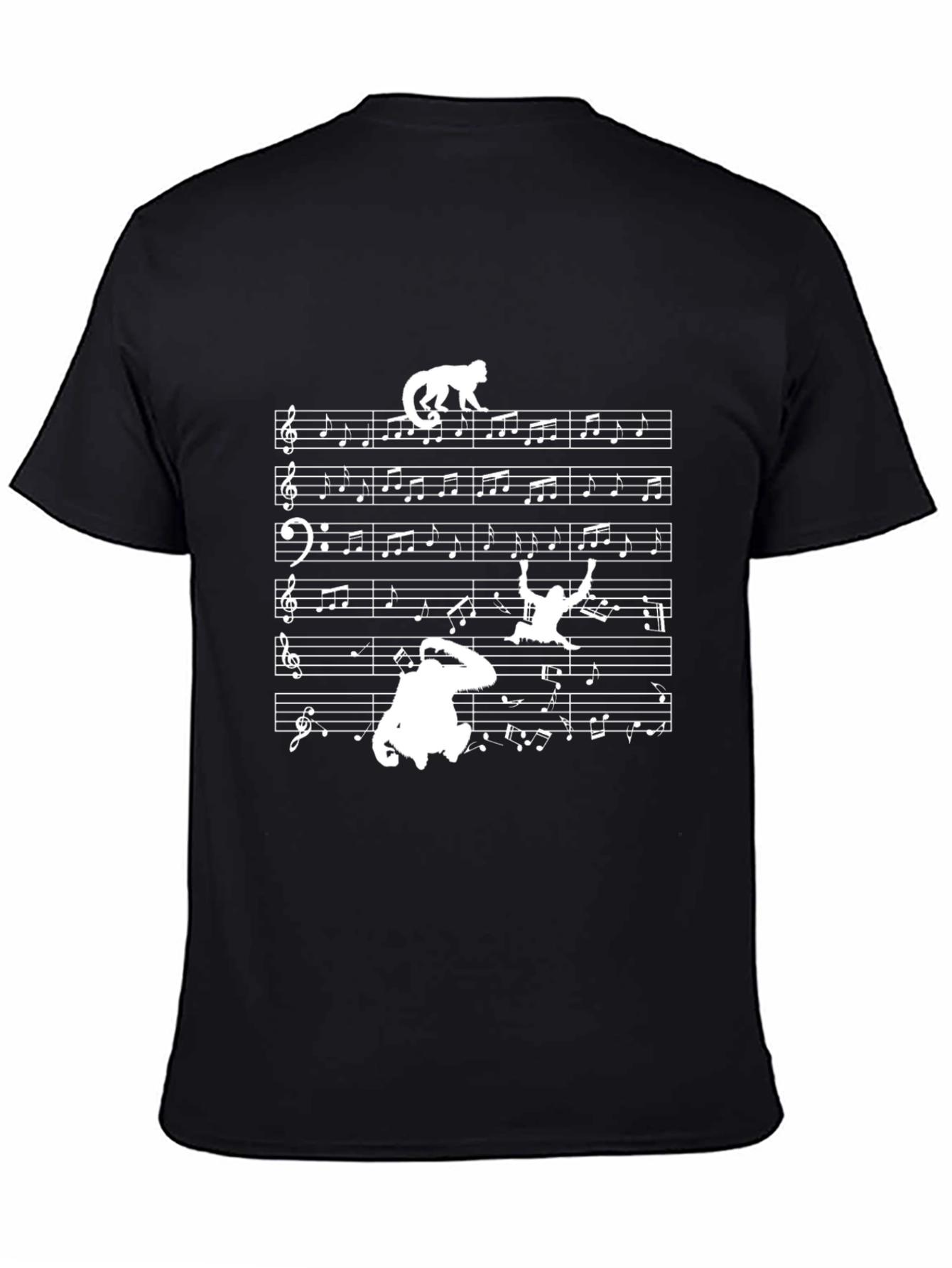 Black Monkey Music Graphic Tee view 4