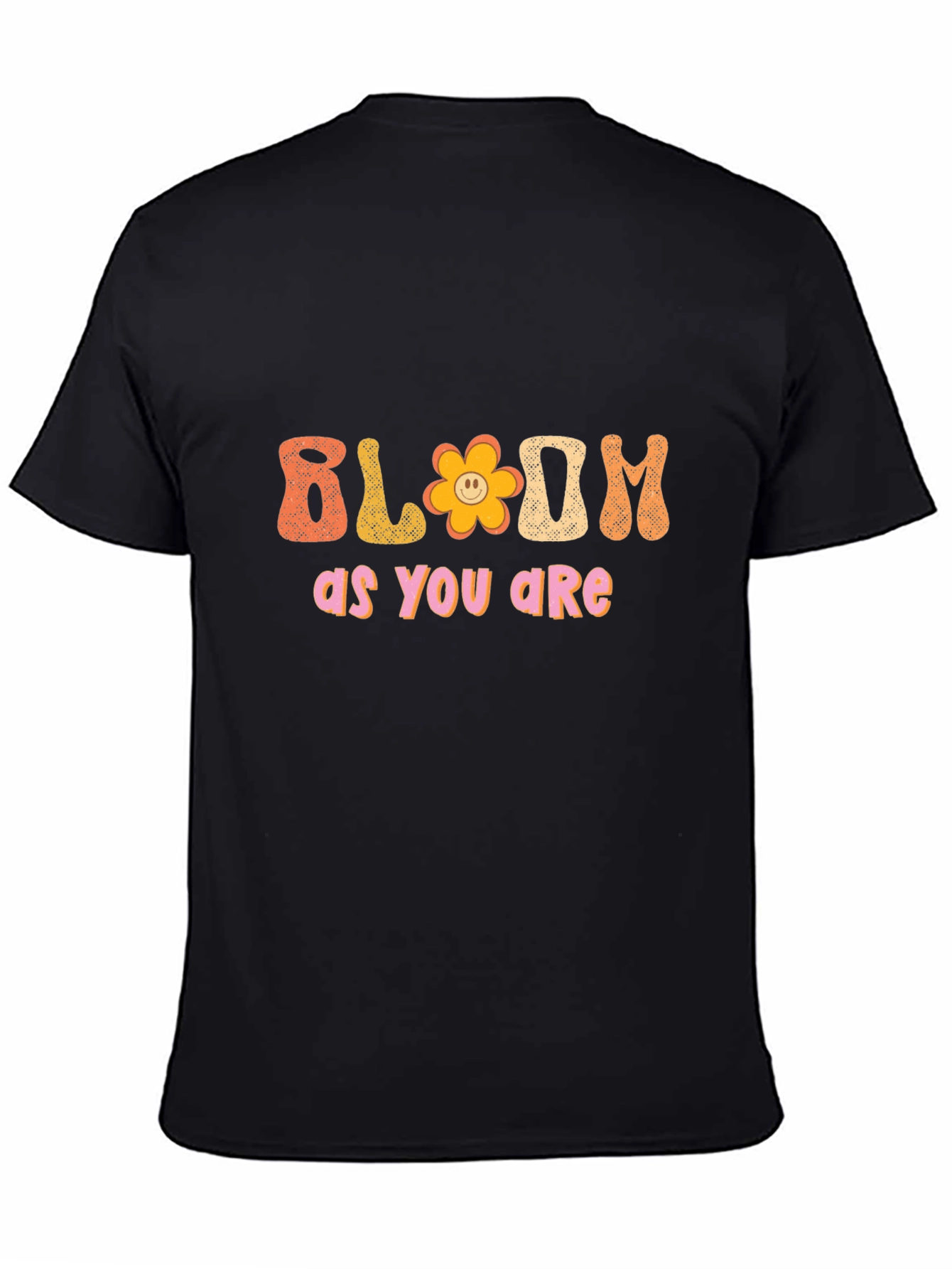 Black Bloom As You Are Black T-Shirt view 4