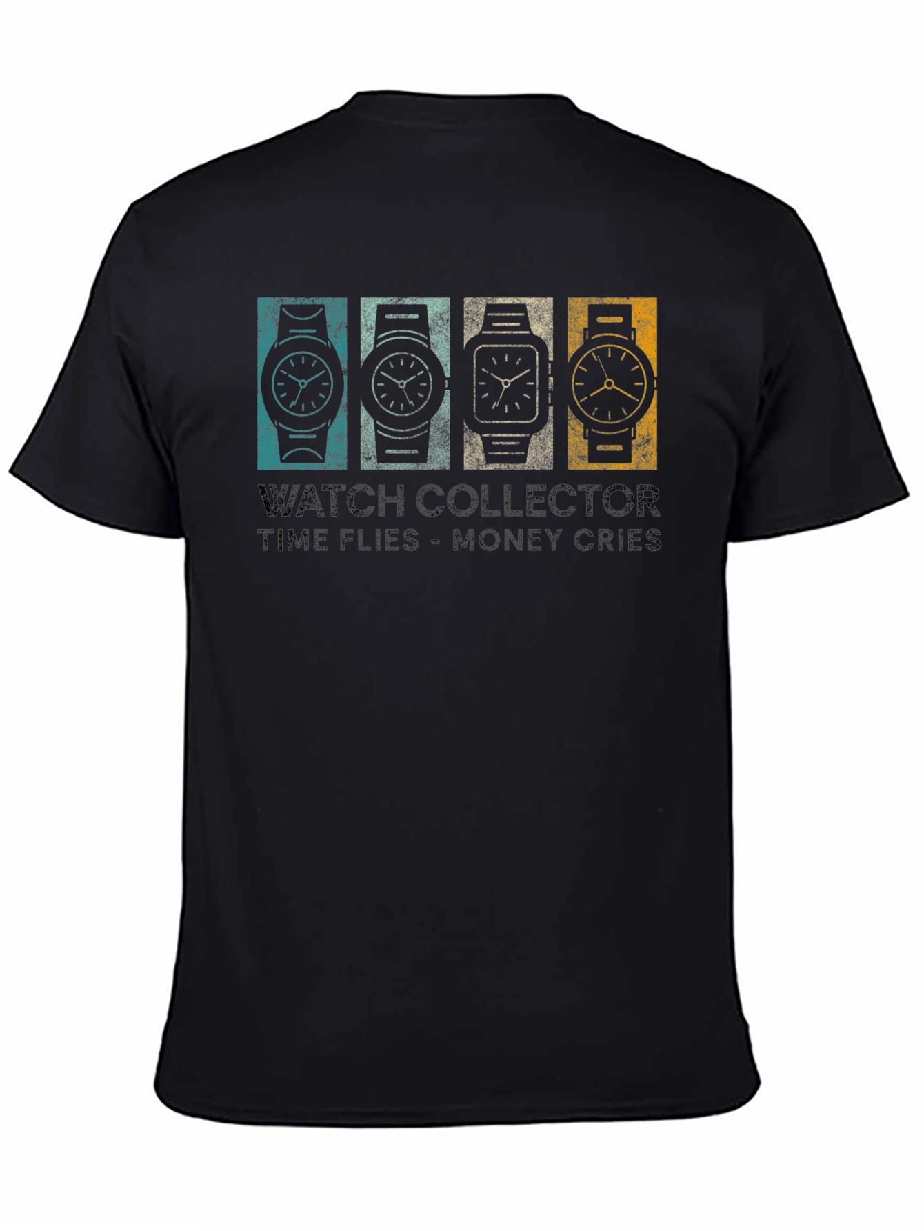 Black Watch Collector T-Shirt - Time Flies view 4