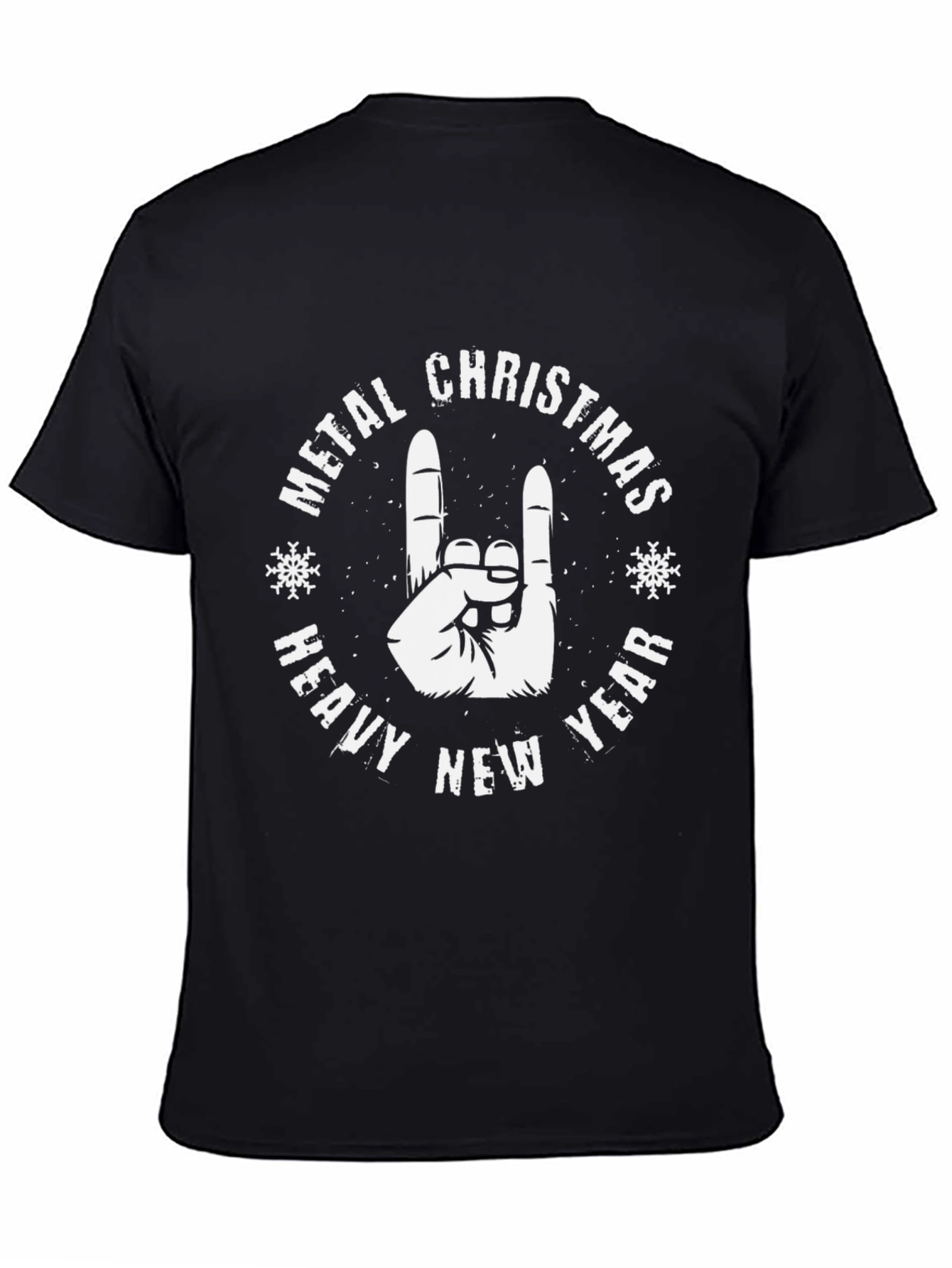 Metal Christmas Heavy New Year T-Shirt - 4