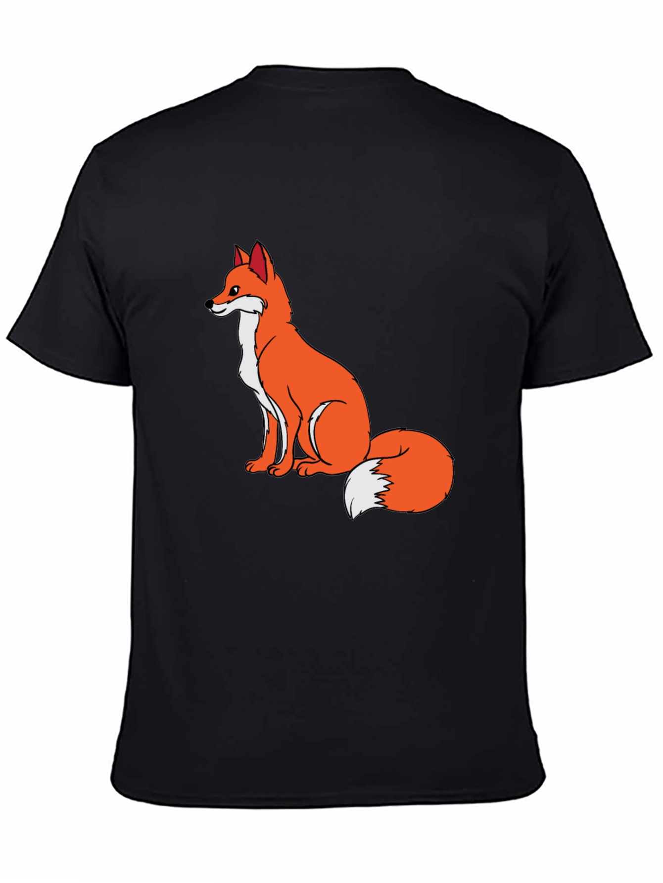 Black Fox Graphic T-Shirt - Stylish Casual Tee view 4