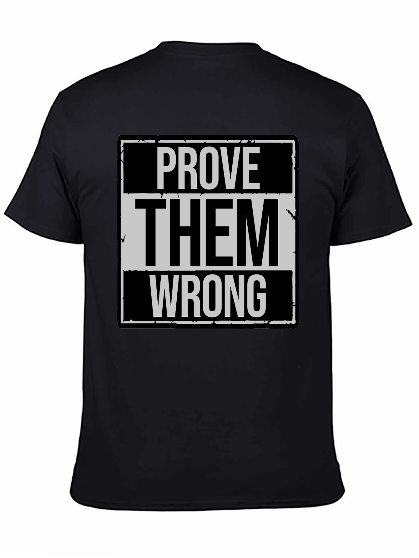 Black Prove Them Wrong Graphic T-Shirt view 4