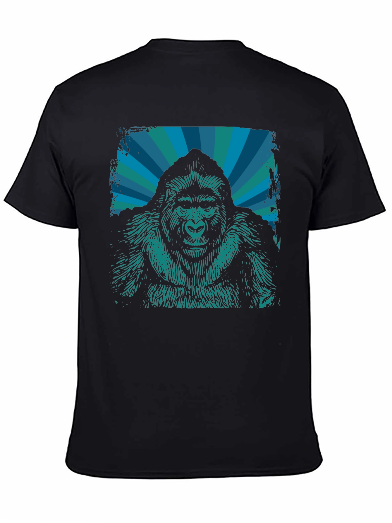 Black Gorilla Graphic Tee - Bold & Unique Design view 4