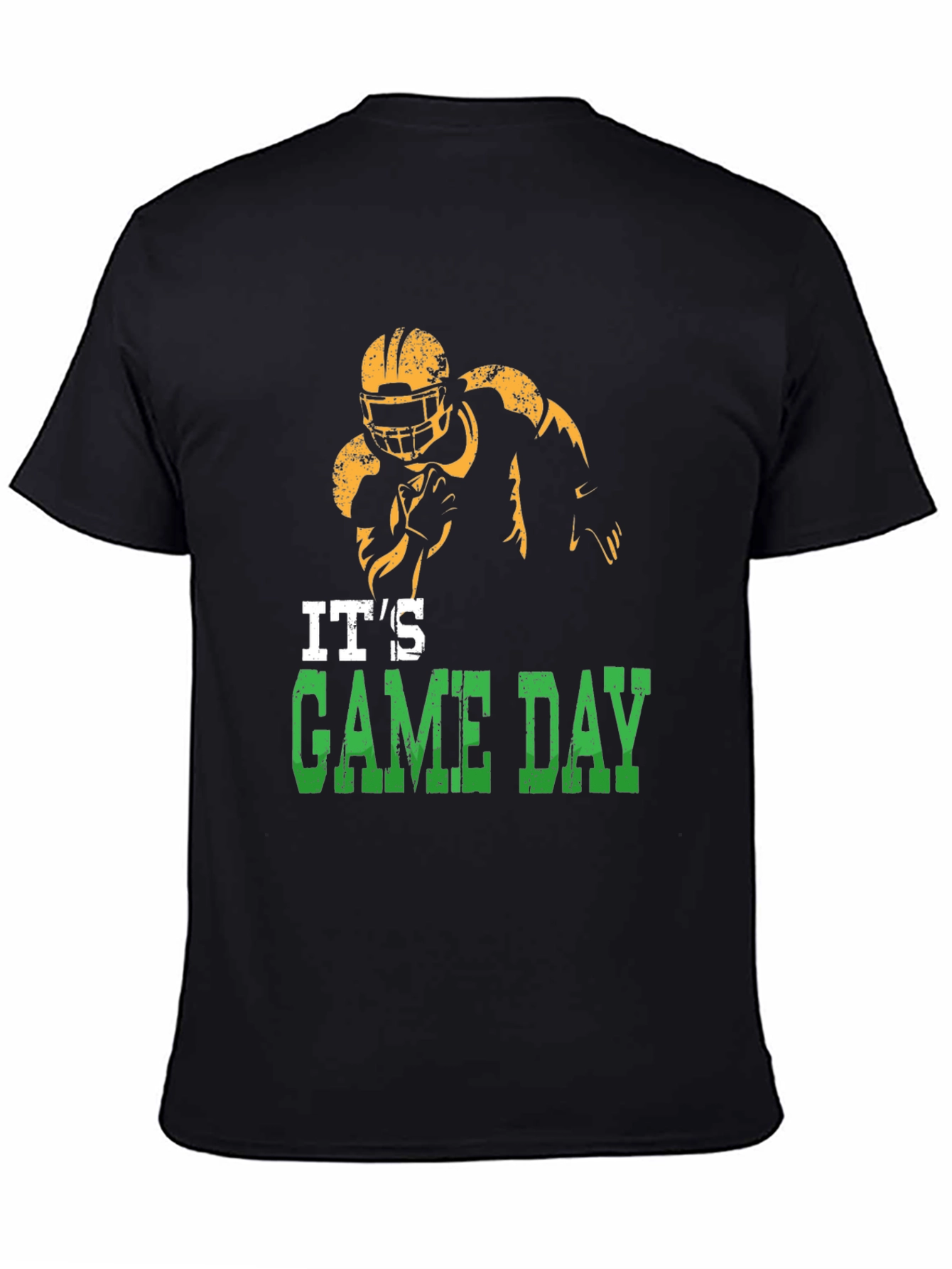 Black It's Game Day Football Graphic Tee view 4