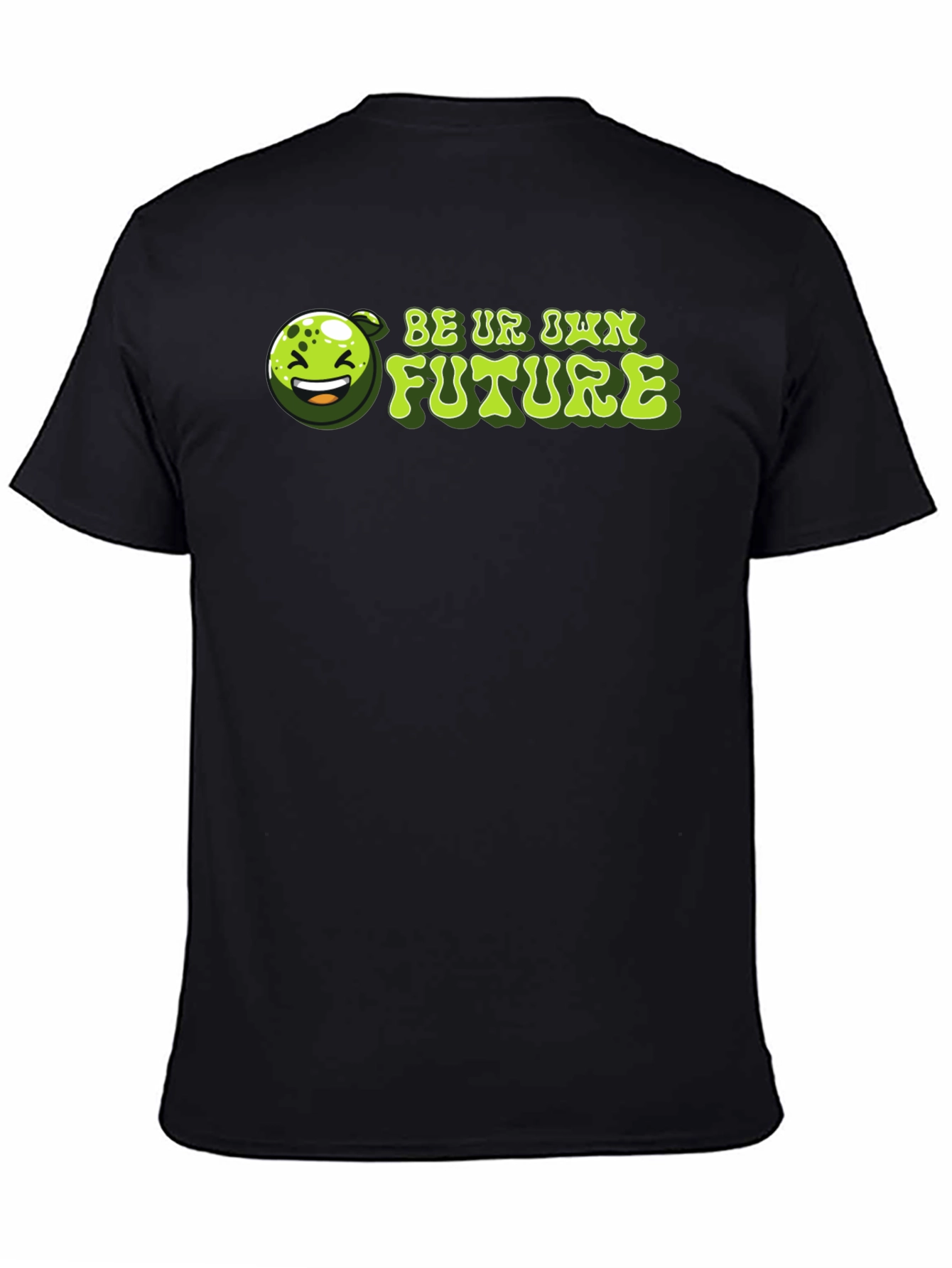 Black Be Ur Own Future T-Shirt view 4