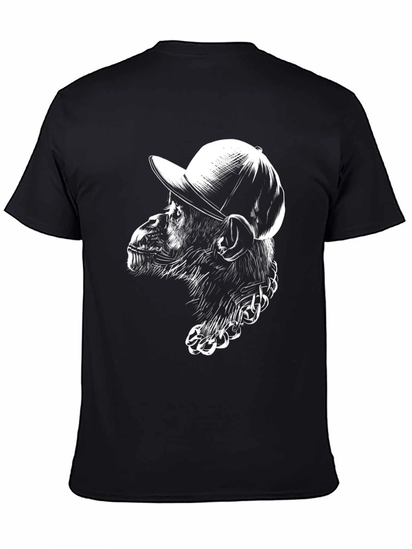 Black Monkey Graphic Tee - Street Style Cool view 4