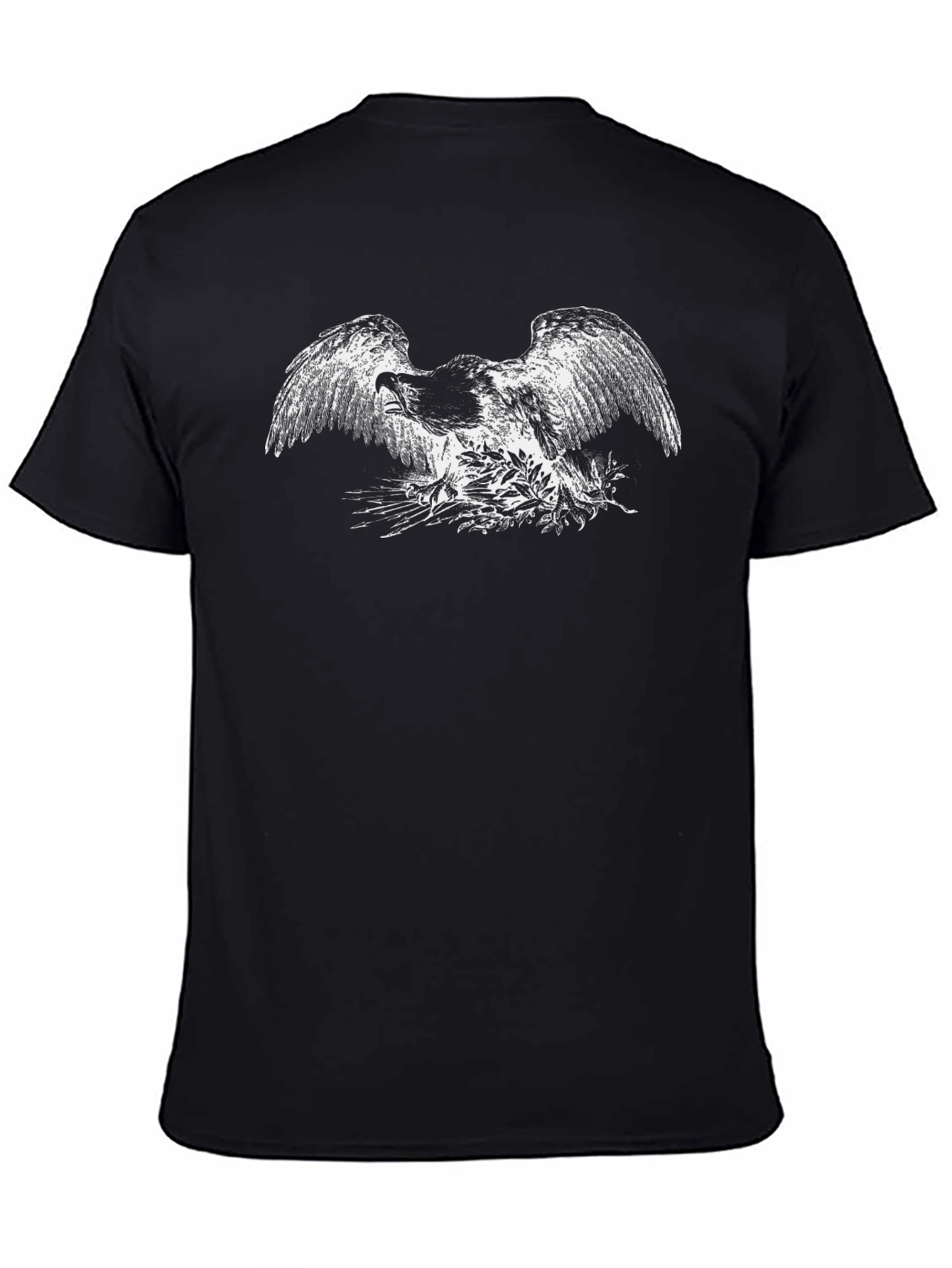 Black Black Eagle Graphic Tee - Menswear view 4