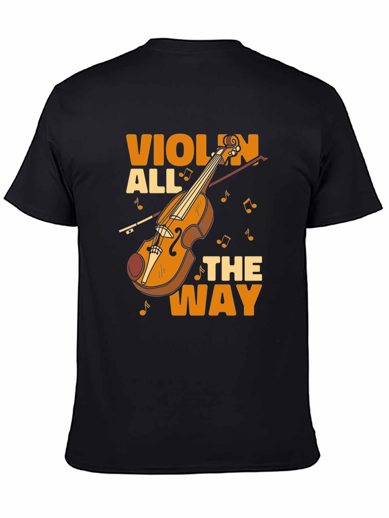 Black Violin All the Way Graphic Tee - Musician T-Shirt view 4